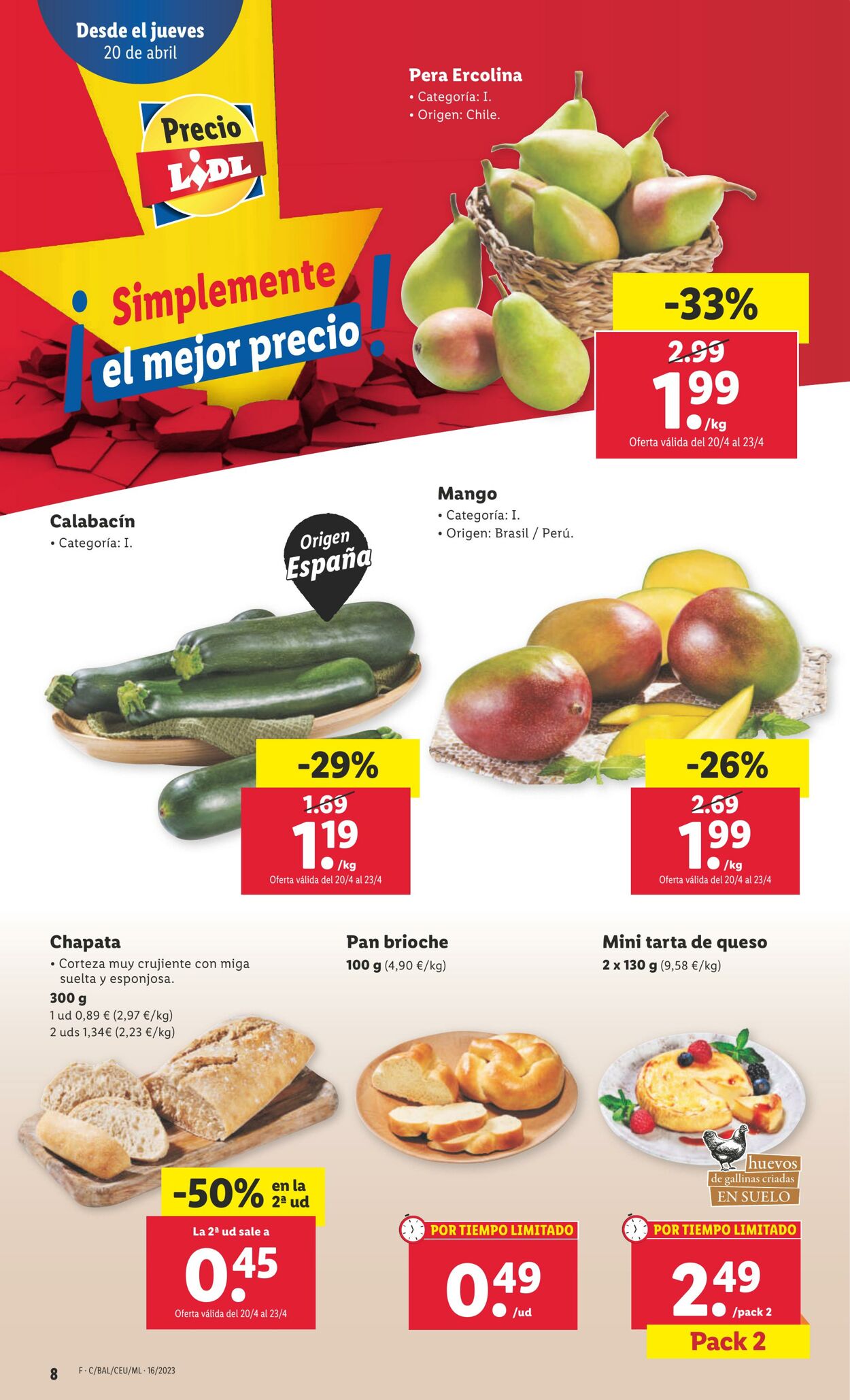 Folleto Lidl 20.04.2023 - 26.04.2023