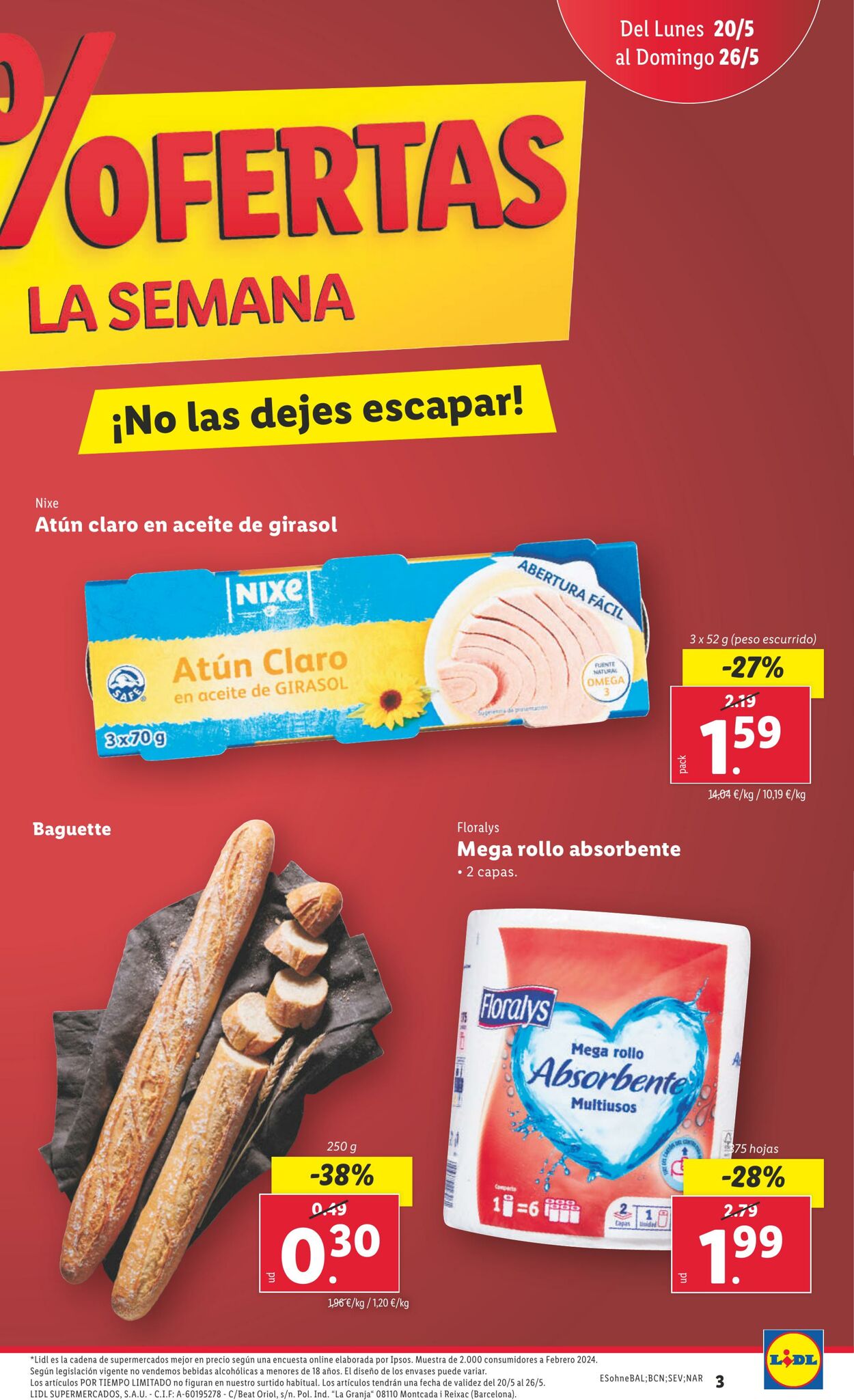 Folleto Lidl 20.05.2024 - 26.05.2024