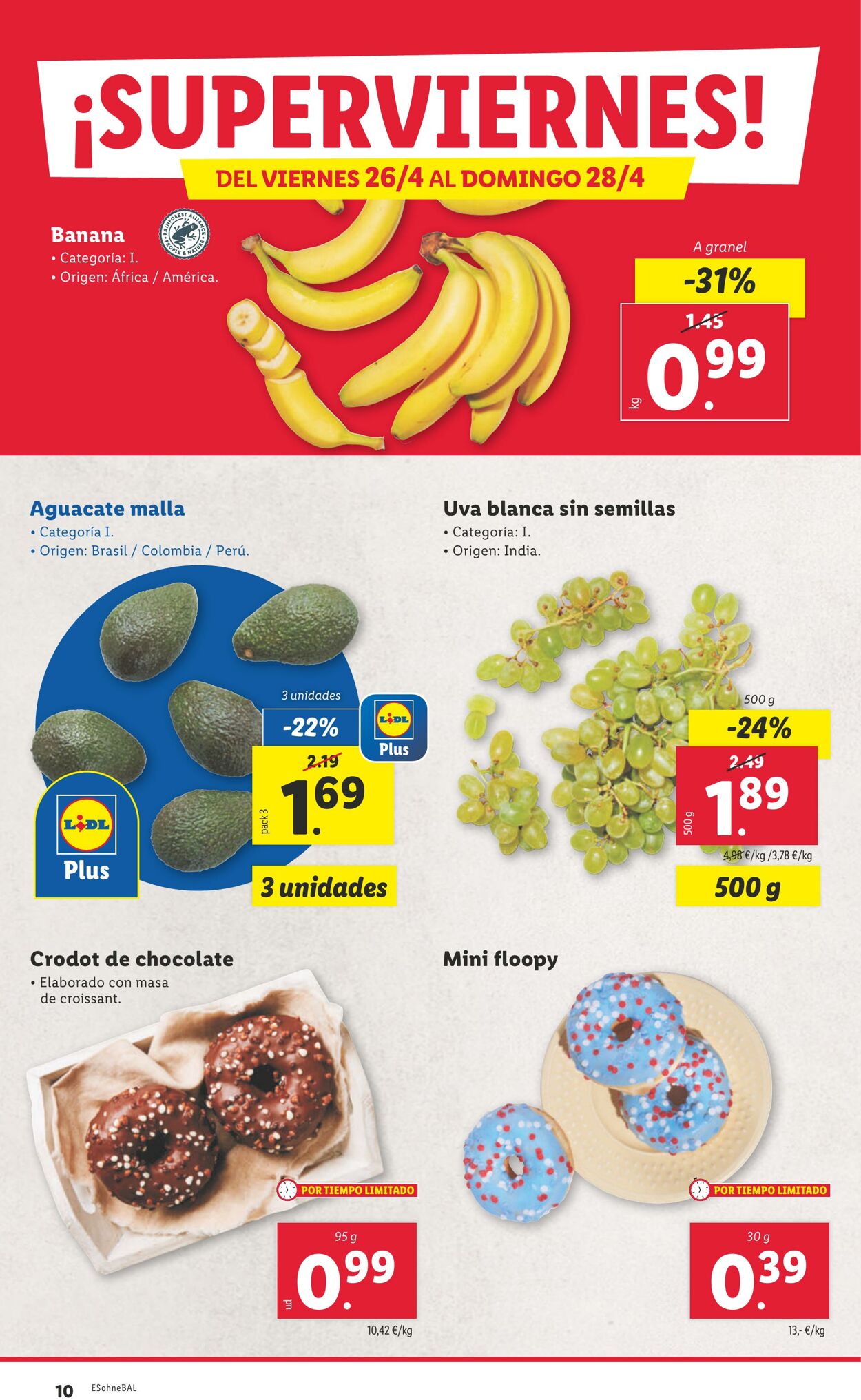 Folleto Lidl 22.04.2024 - 28.04.2024