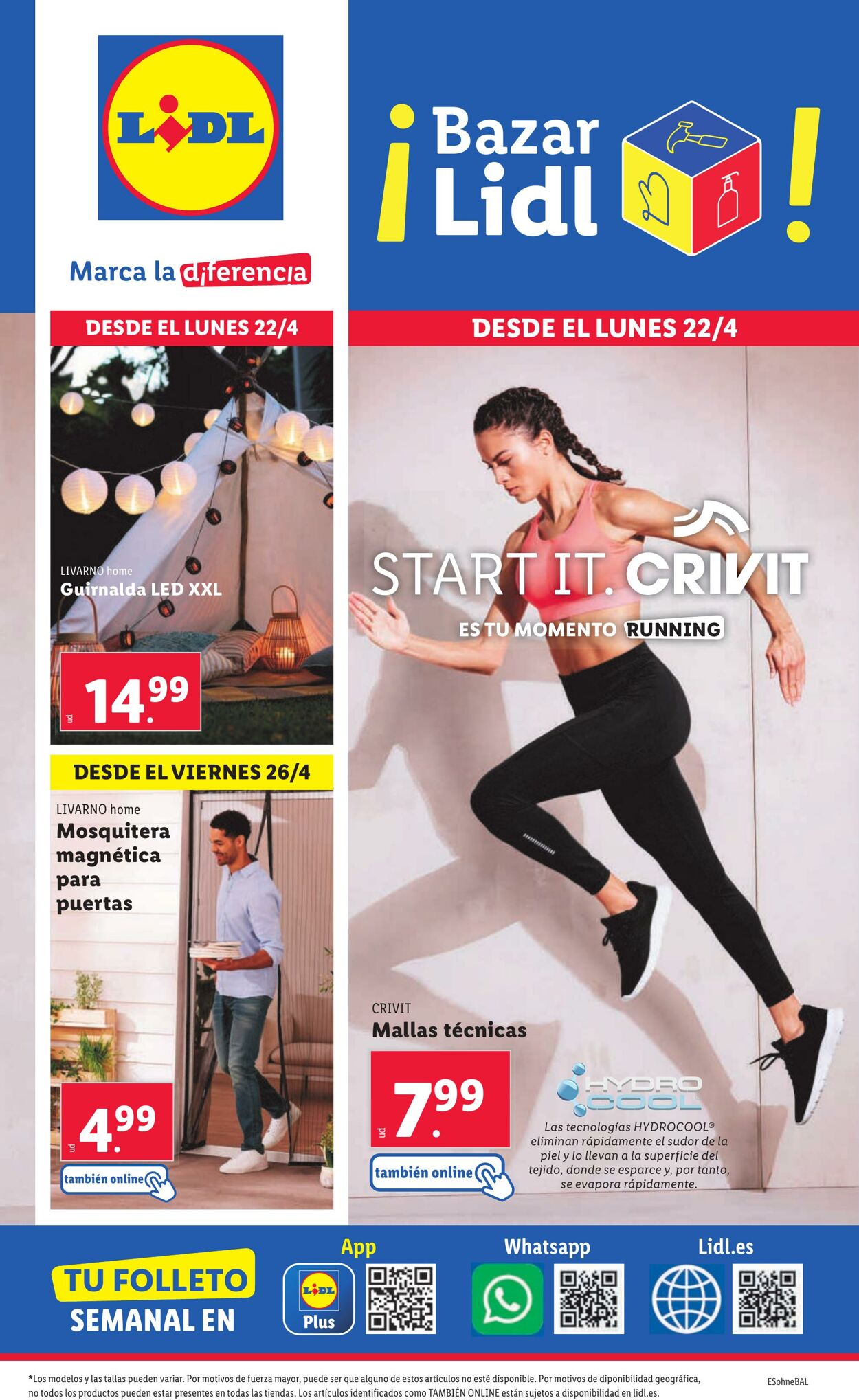 Folleto Lidl 22.04.2024 - 28.04.2024