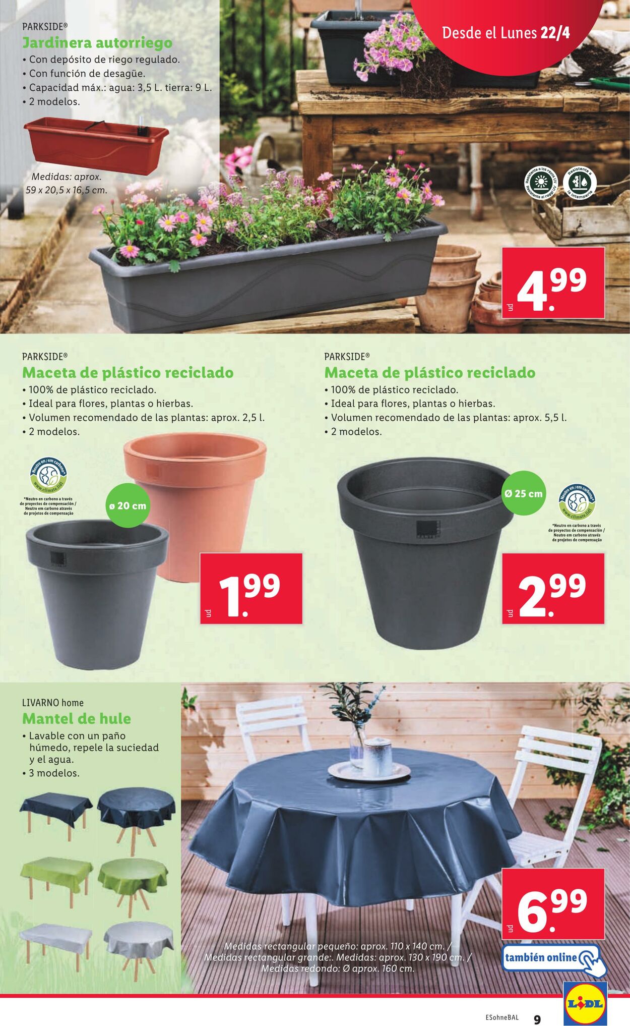 Folleto Lidl 22.04.2024 - 28.04.2024