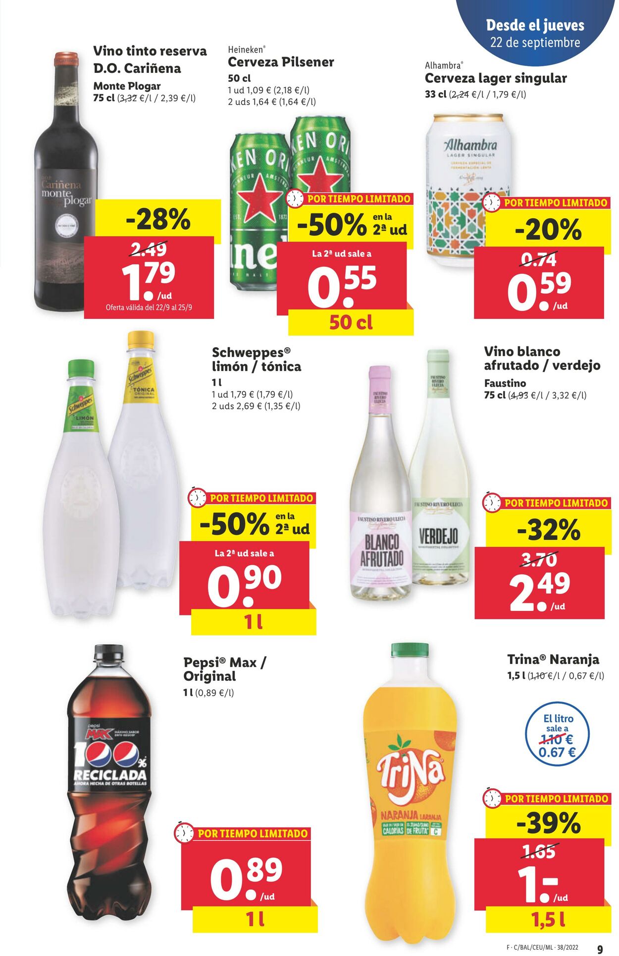 Folleto Lidl 22.09.2022 - 28.09.2022