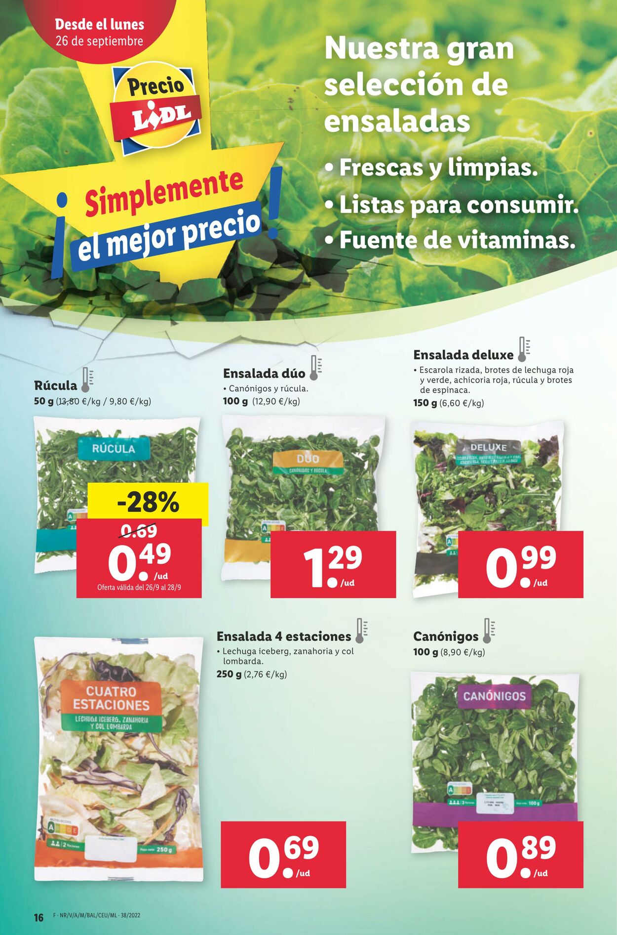 Folleto Lidl 22.09.2022 - 28.09.2022