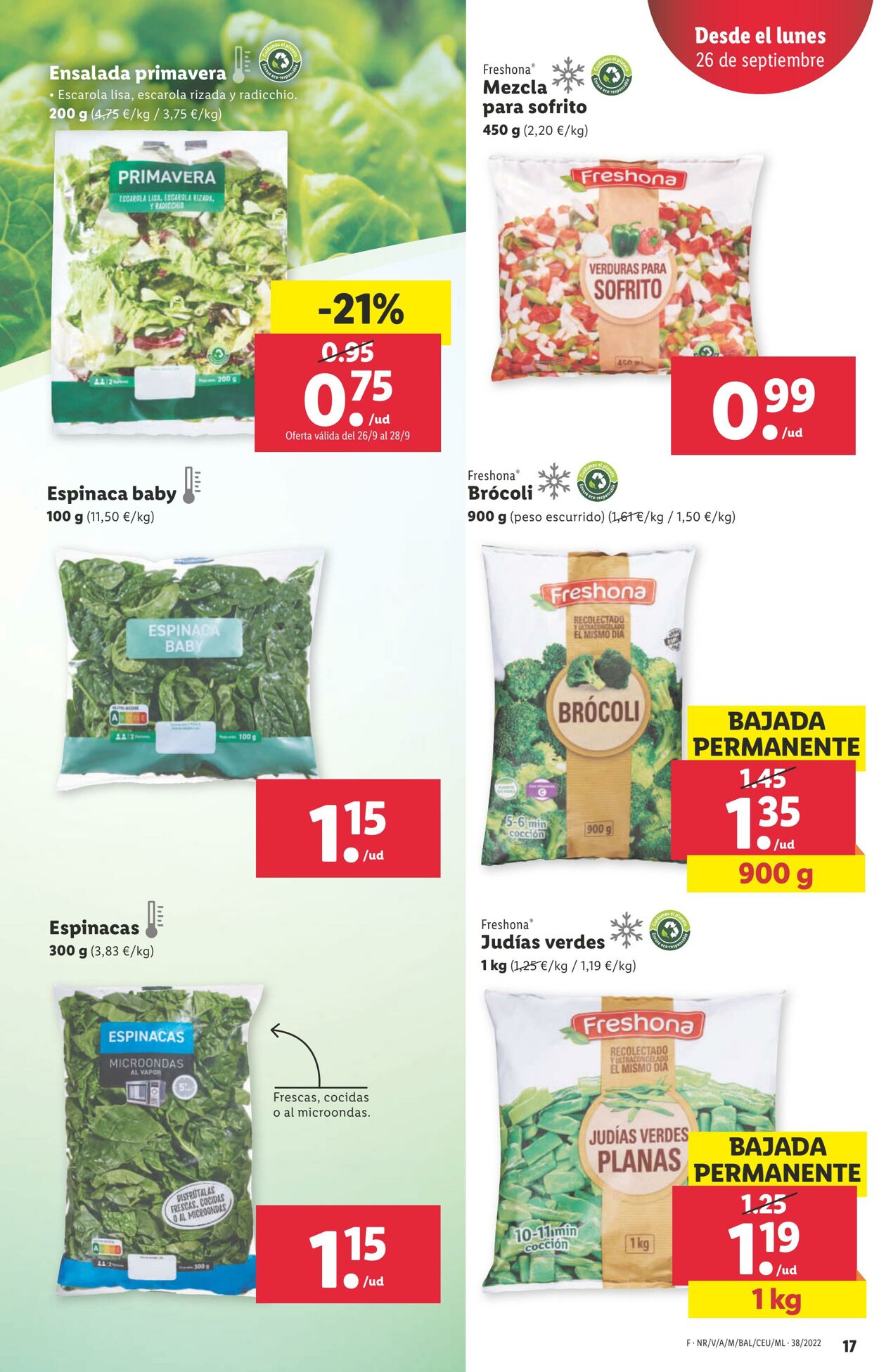 Folleto Lidl 22.09.2022 - 28.09.2022