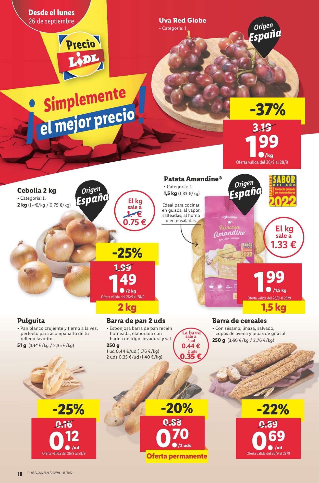 Folleto Lidl 22.09.2022 - 28.09.2022