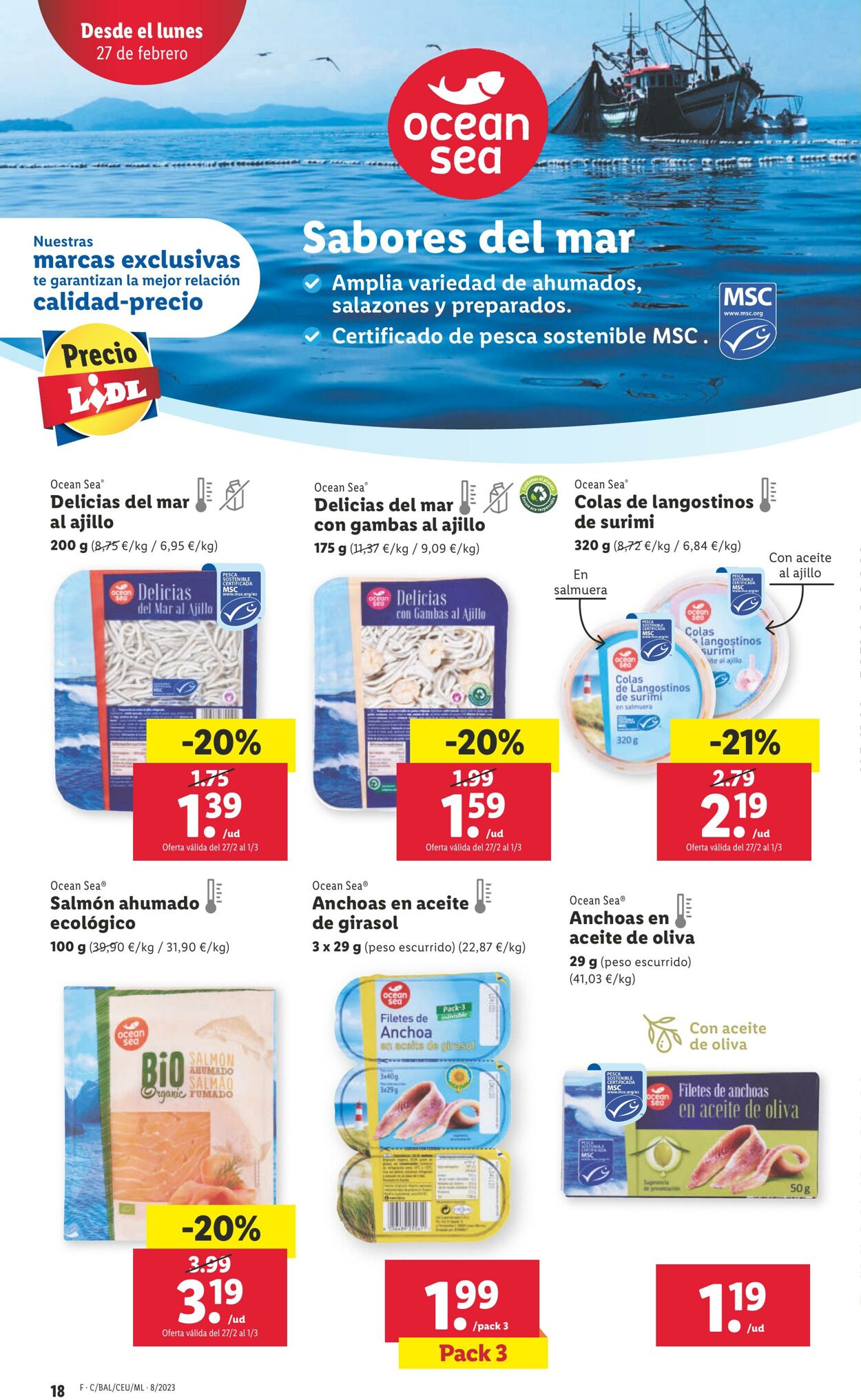 Folleto Lidl 23.02.2023 - 01.03.2023