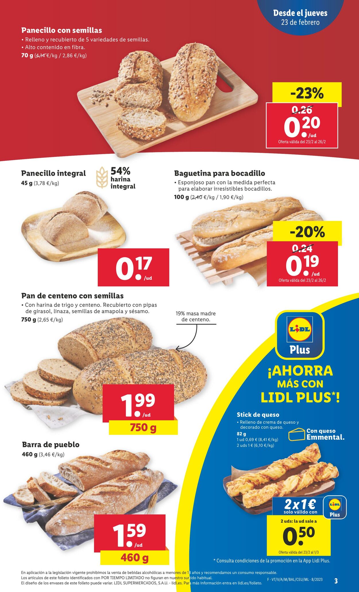 Folleto Lidl 23.02.2023 - 01.03.2023