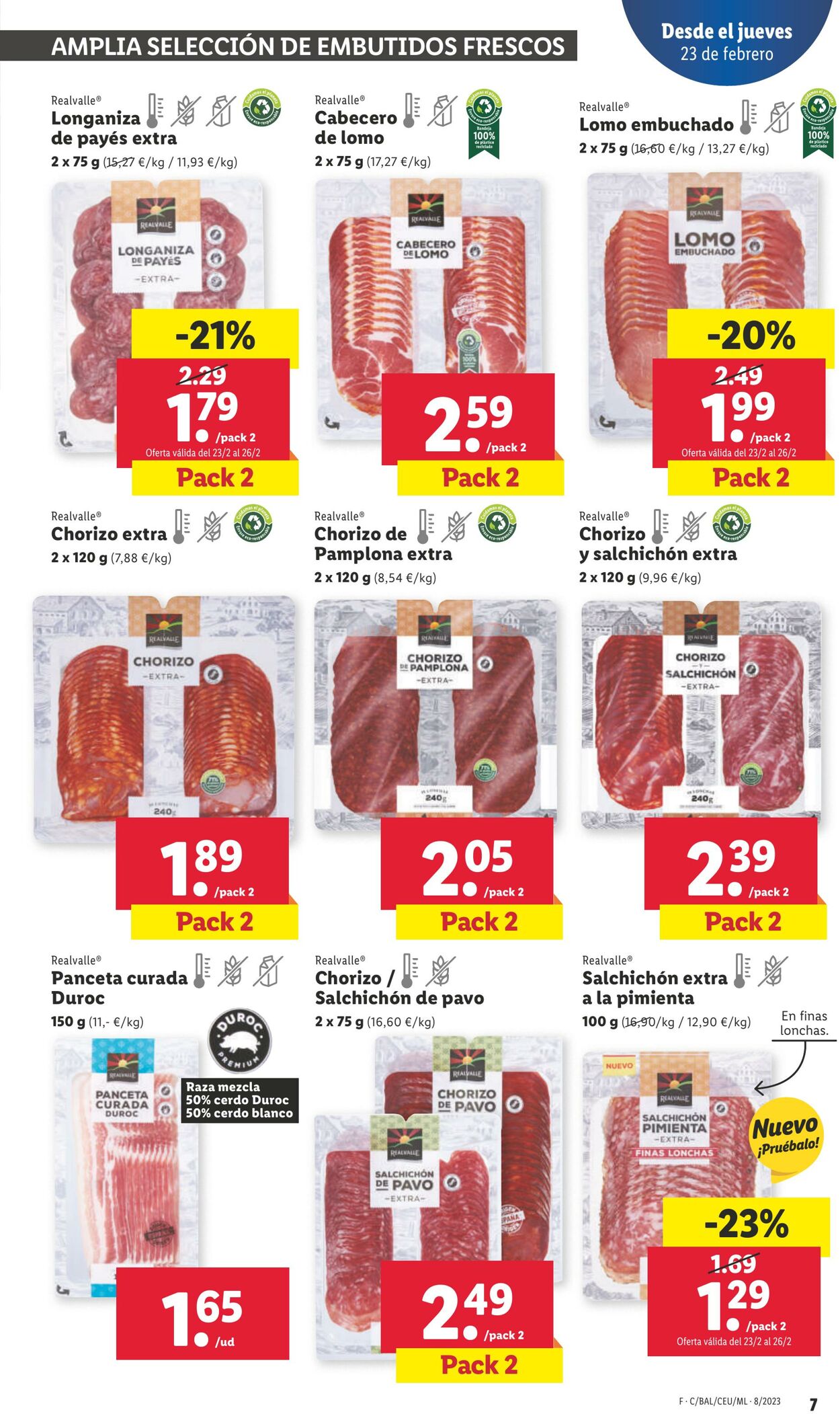 Folleto Lidl 23.02.2023 - 01.03.2023