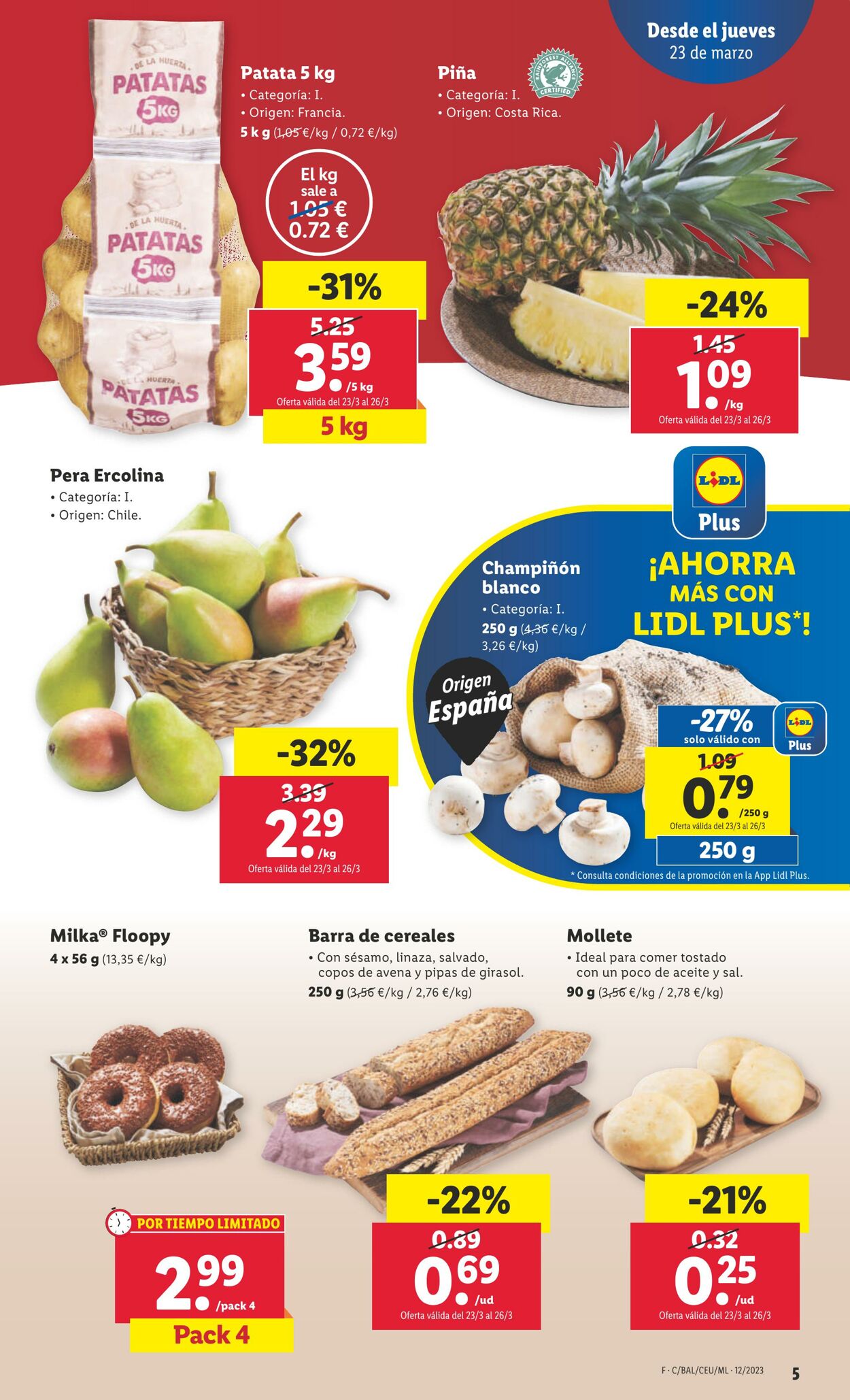 Folleto Lidl 23.03.2023 - 29.03.2023