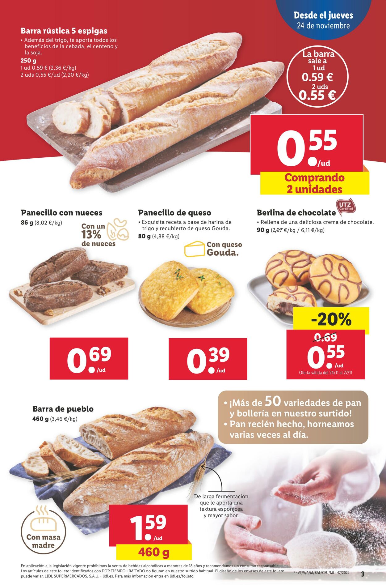 Folleto Lidl 24.11.2022 - 30.11.2022