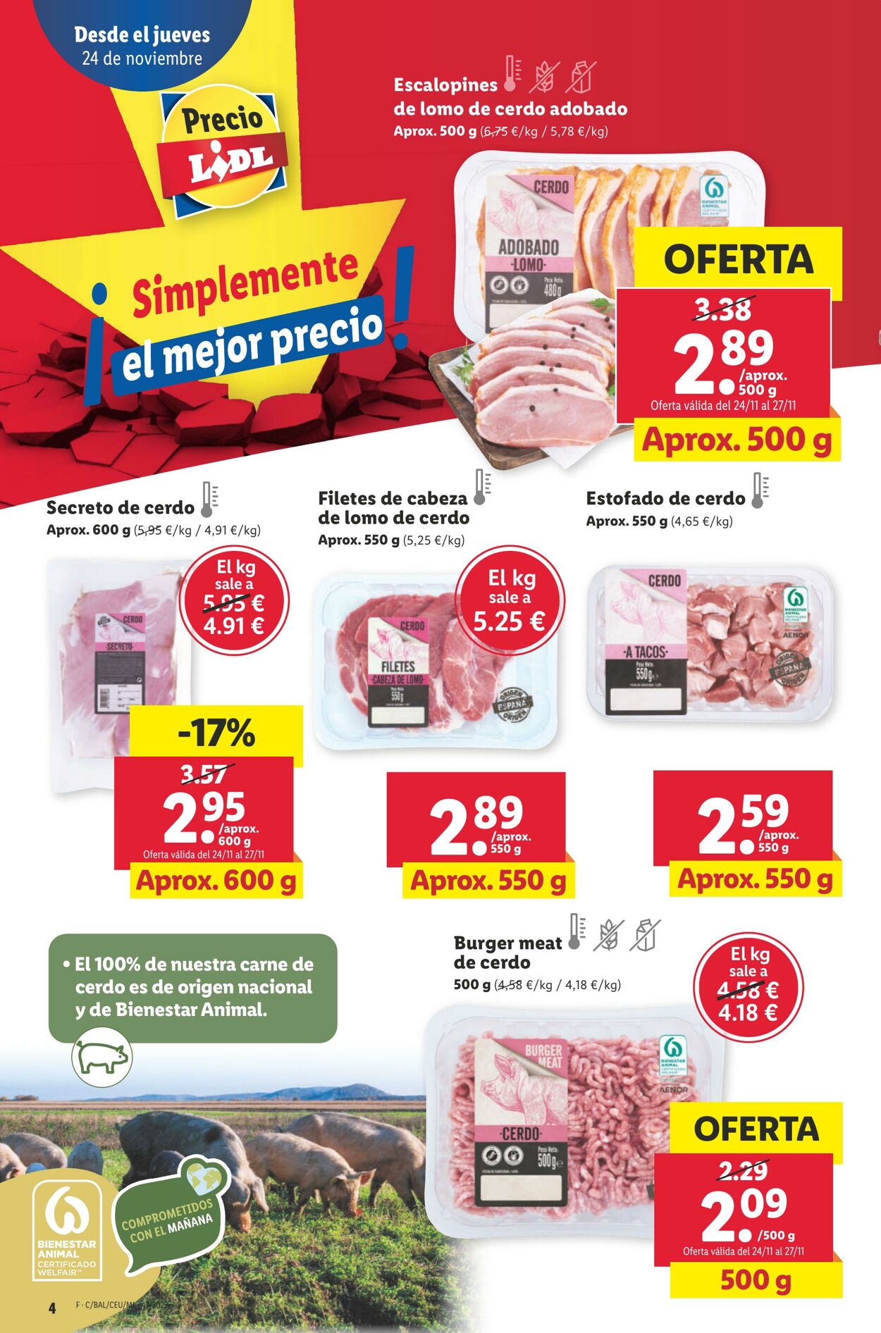 Folleto Lidl 24.11.2022 - 30.11.2022