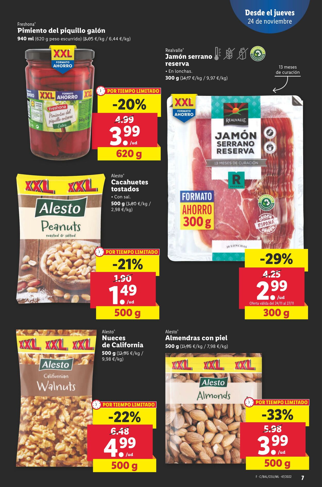 Folleto Lidl 24.11.2022 - 30.11.2022