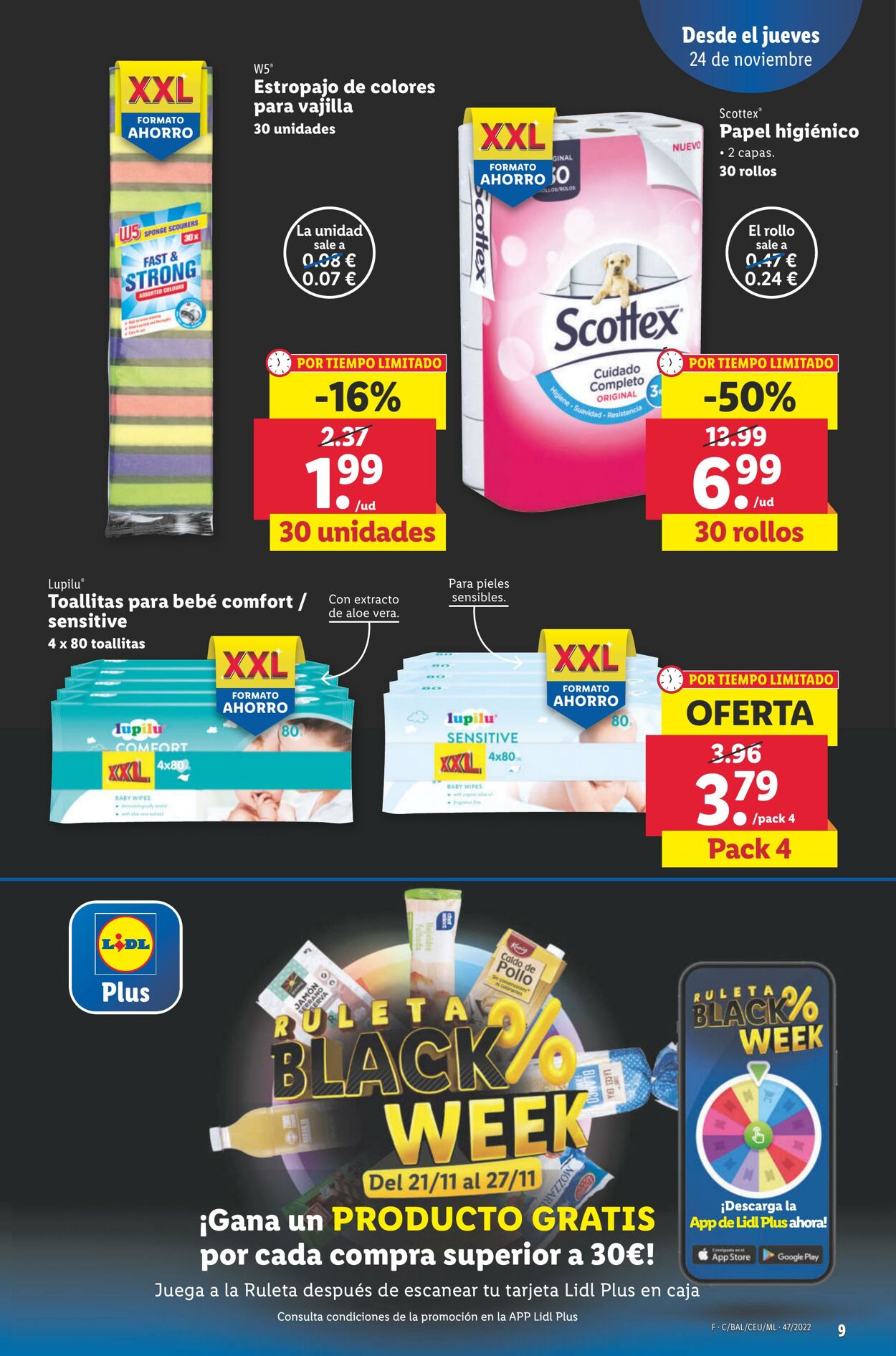 Folleto Lidl 24.11.2022 - 30.11.2022