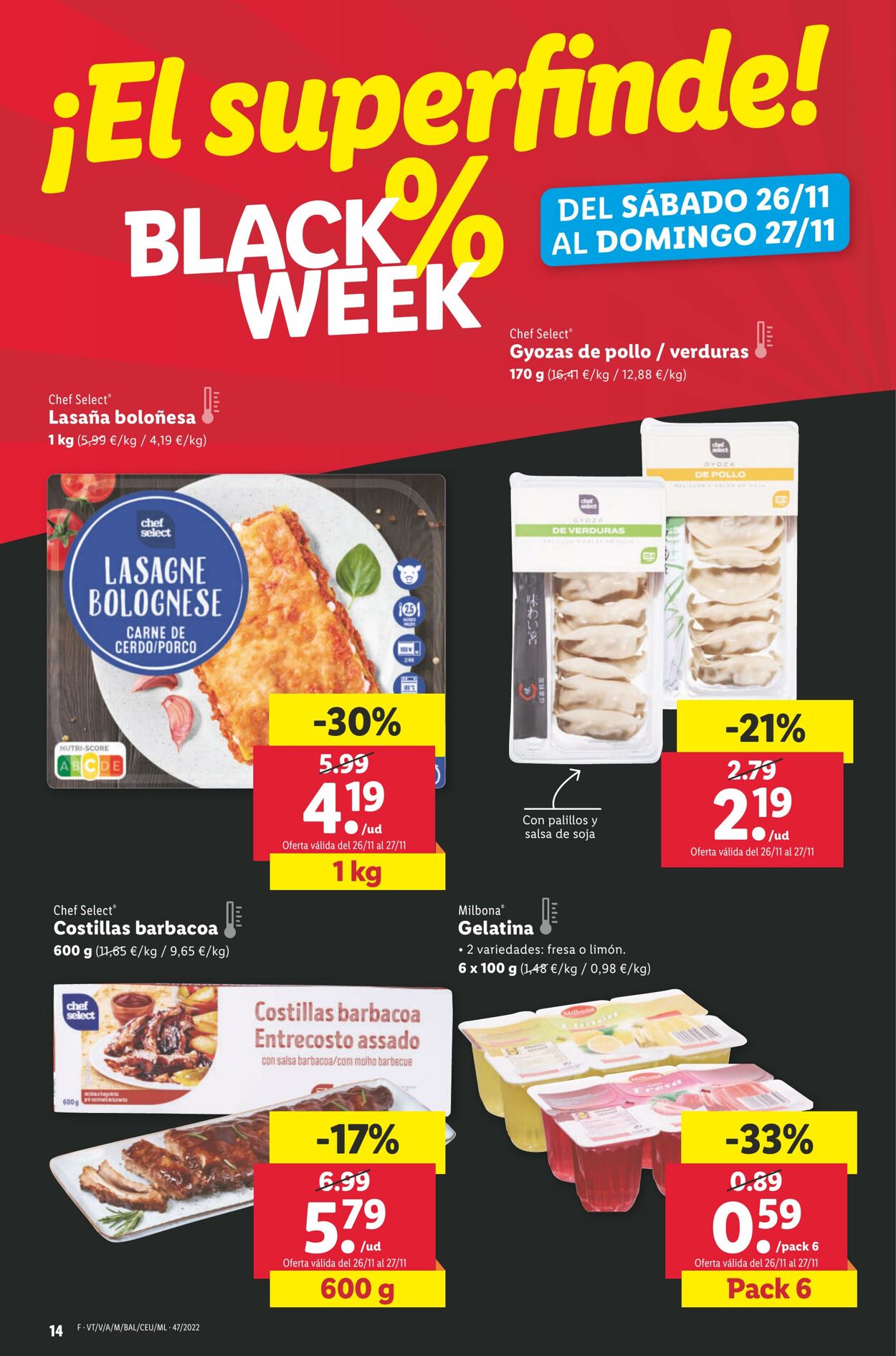 Folleto Lidl 24.11.2022 - 30.11.2022