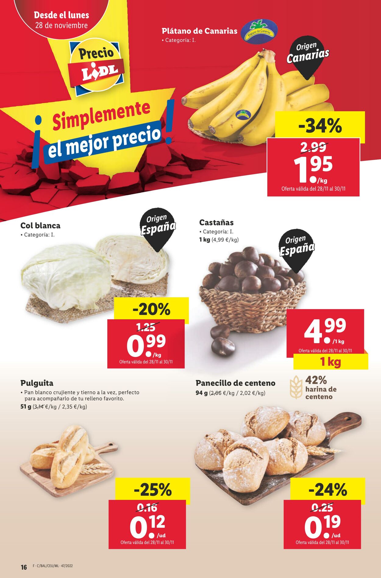 Folleto Lidl 24.11.2022 - 30.11.2022