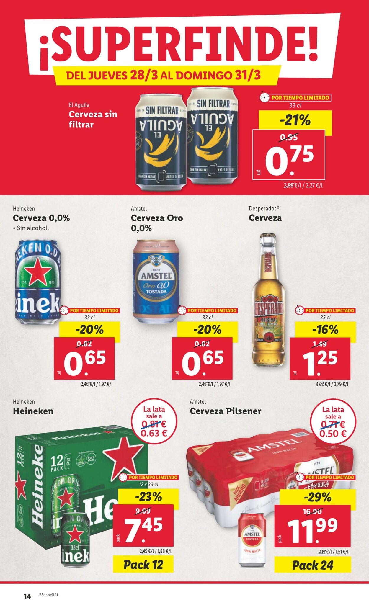 Folleto Lidl 25.03.2024 - 31.03.2024