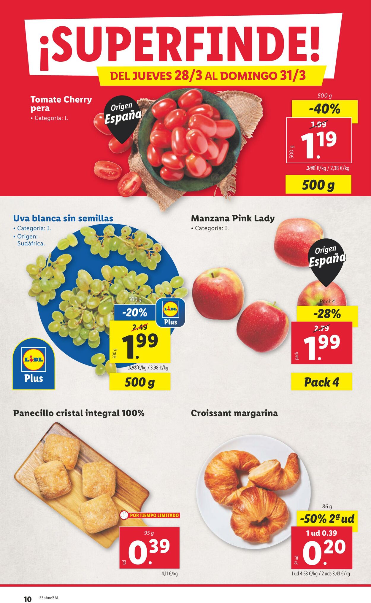 Folleto Lidl 25.03.2024 - 31.03.2024