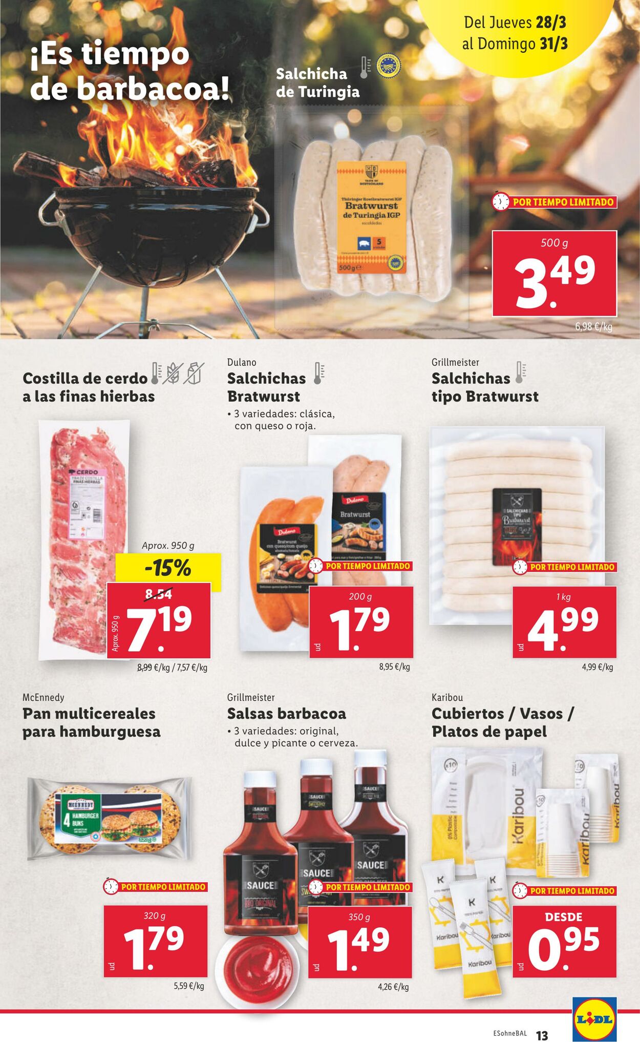 Folleto Lidl 25.03.2024 - 31.03.2024