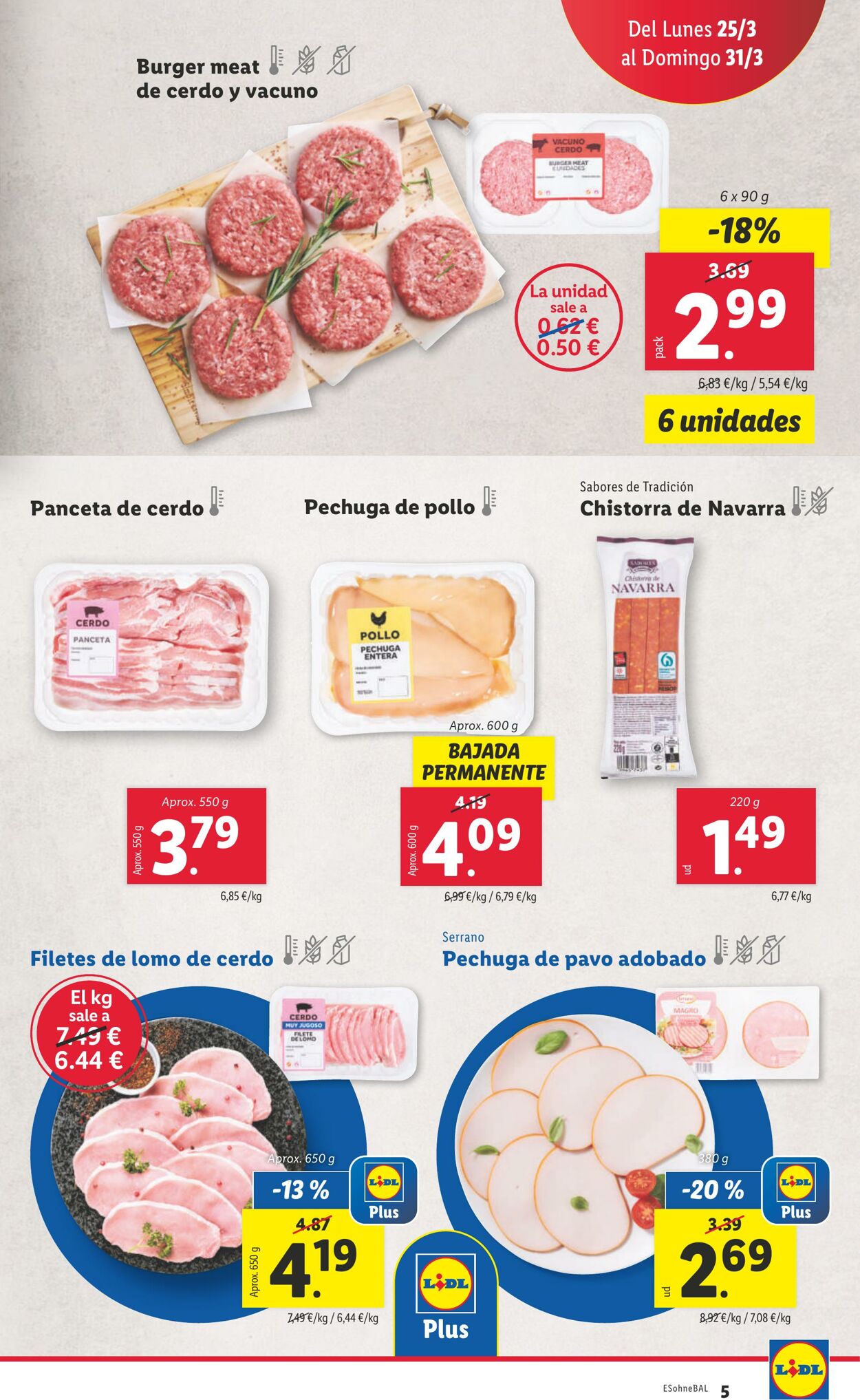 Folleto Lidl 25.03.2024 - 31.03.2024