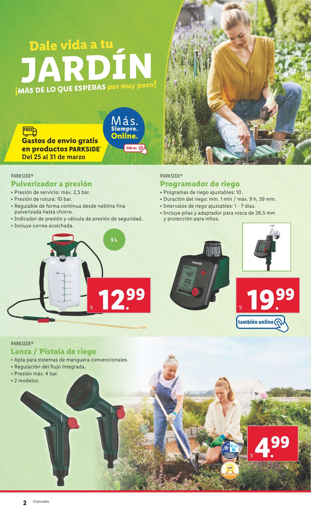 Folleto Lidl 25.03.2024 - 31.03.2024