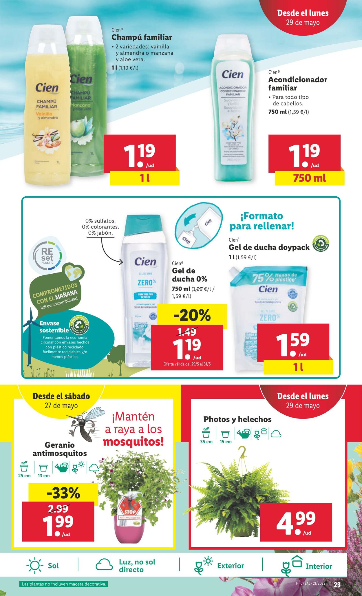 Folleto Lidl 25.05.2023 - 31.05.2023