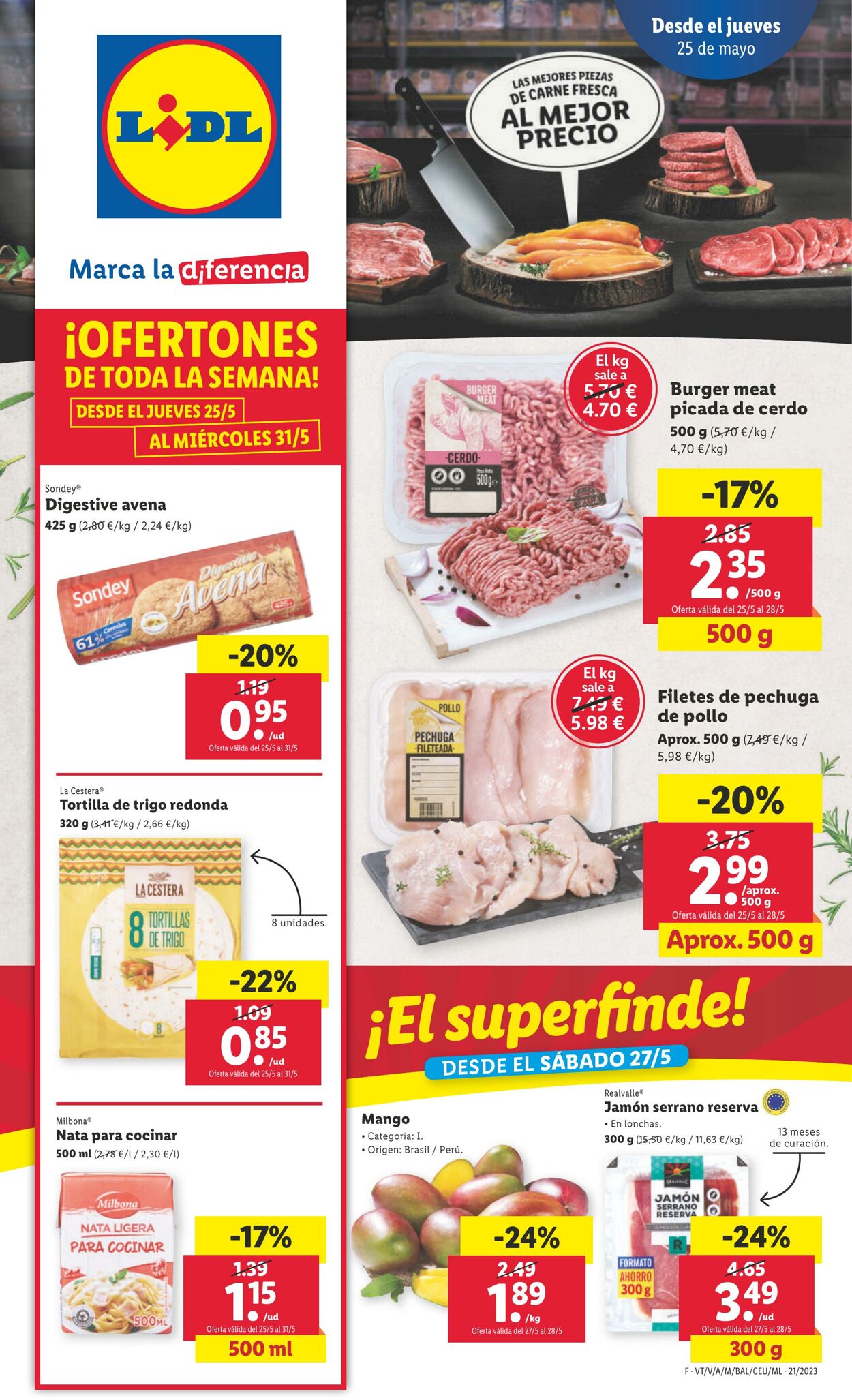 Folleto Lidl 25.05.2023 - 31.05.2023