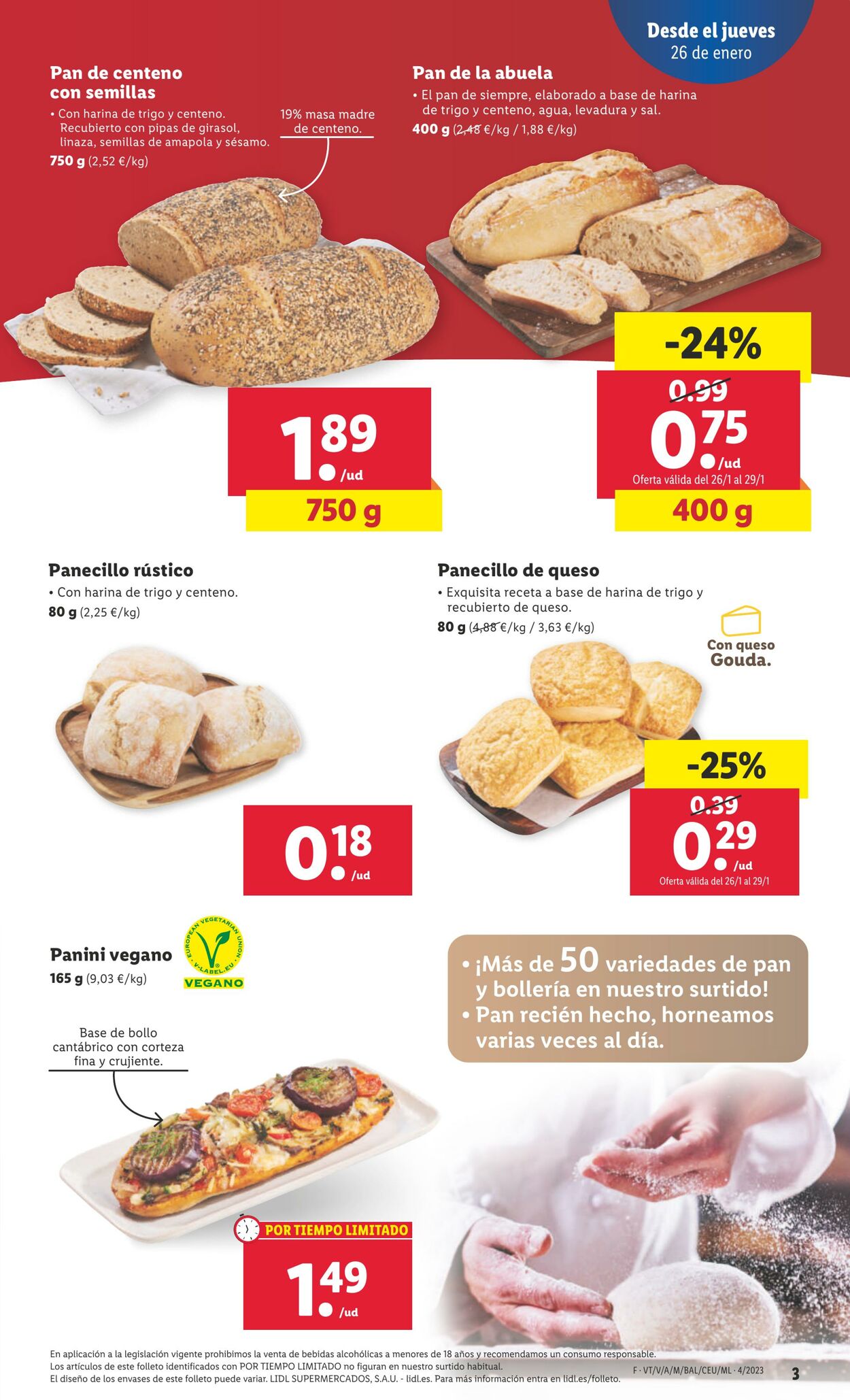 Folleto Lidl 26.01.2023 - 01.02.2023