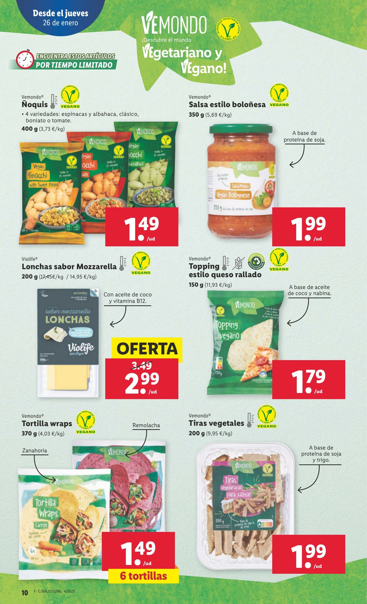 Folleto Lidl 26.01.2023 - 01.02.2023