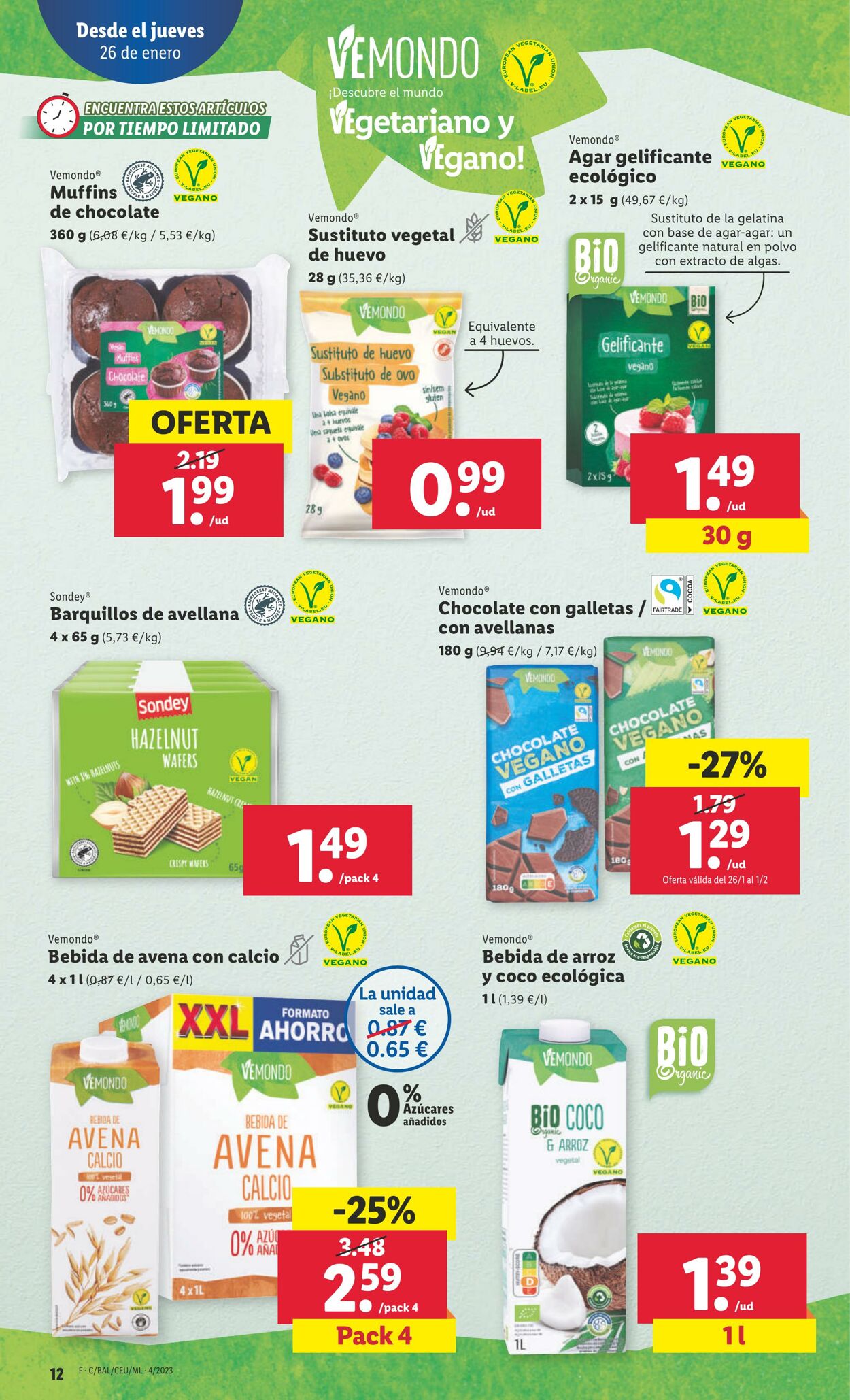 Folleto Lidl 26.01.2023 - 01.02.2023