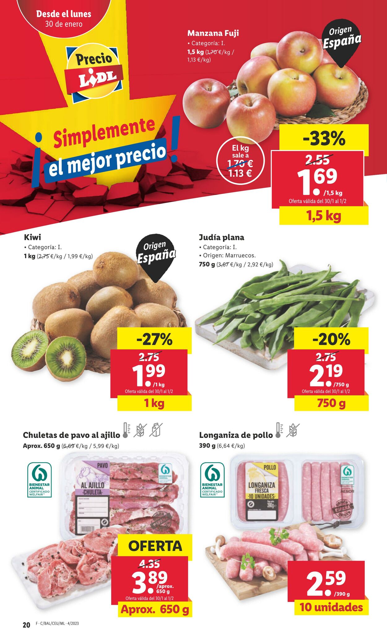 Folleto Lidl 26.01.2023 - 01.02.2023