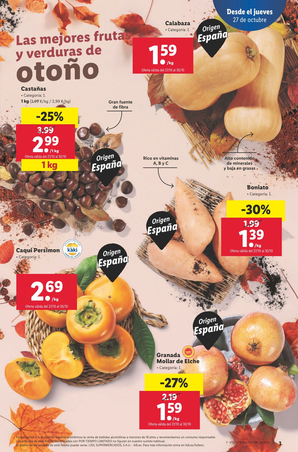 Folleto Lidl 27.10.2022 - 02.11.2022