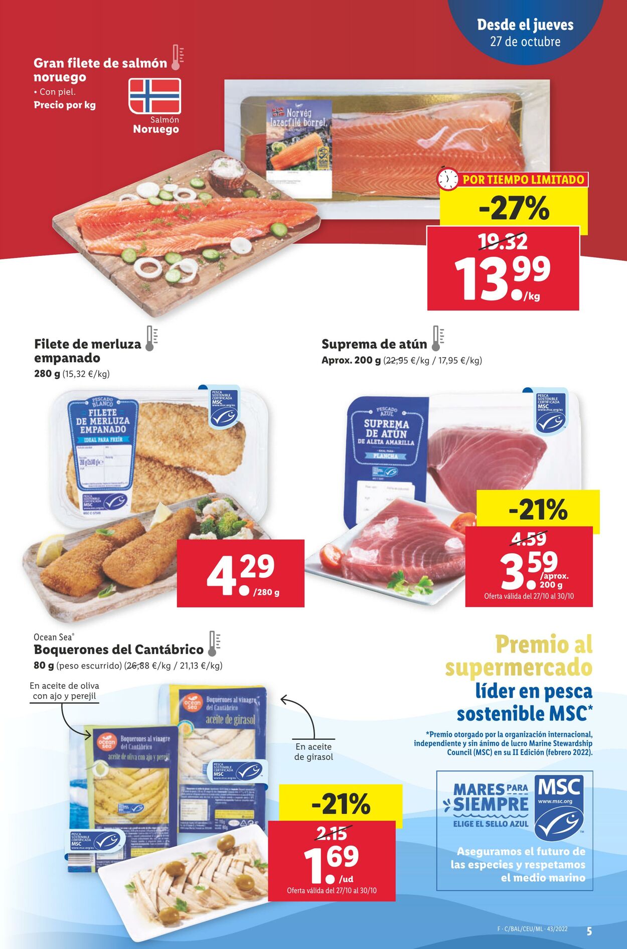 Folleto Lidl 27.10.2022 - 02.11.2022