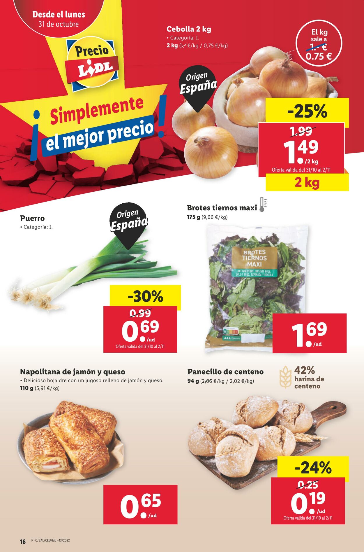 Folleto Lidl 27.10.2022 - 02.11.2022