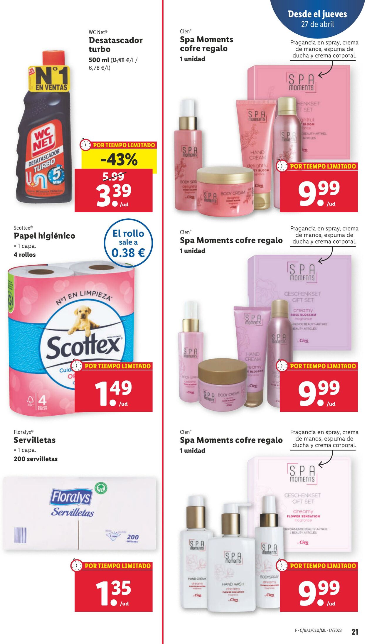 Folleto Lidl 27.04.2023 - 03.05.2023