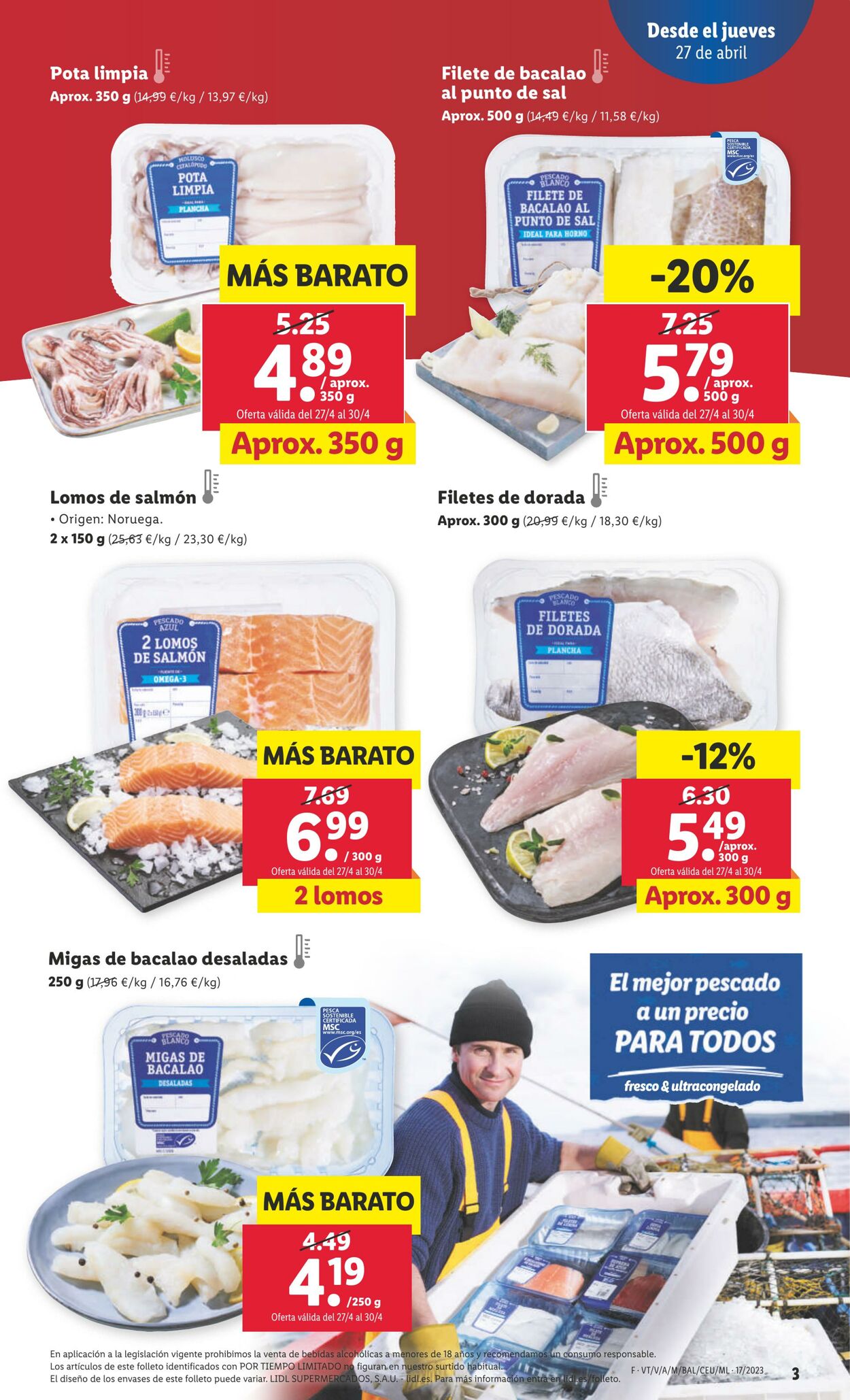 Folleto Lidl 27.04.2023 - 03.05.2023