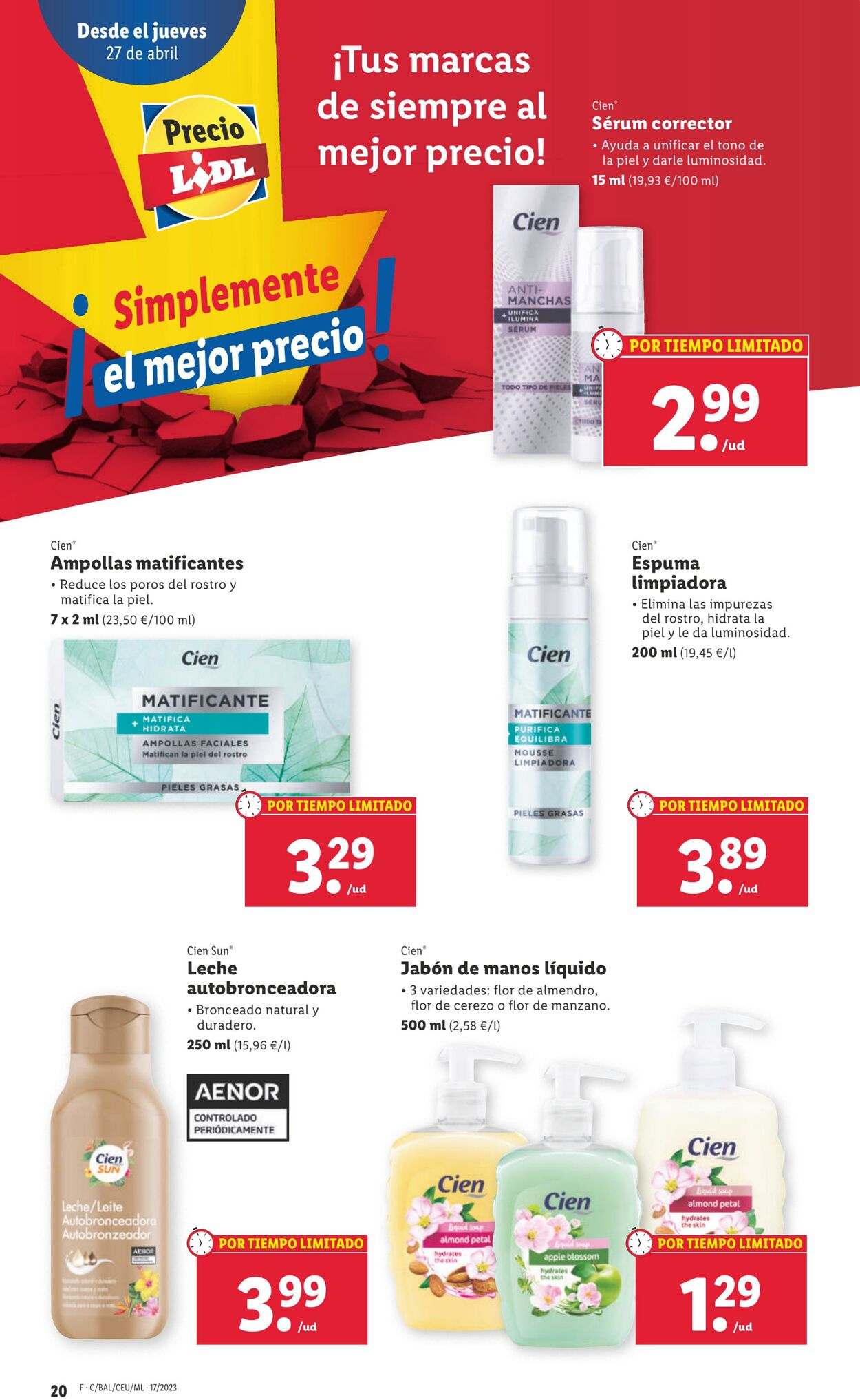 Folleto Lidl 27.04.2023 - 03.05.2023