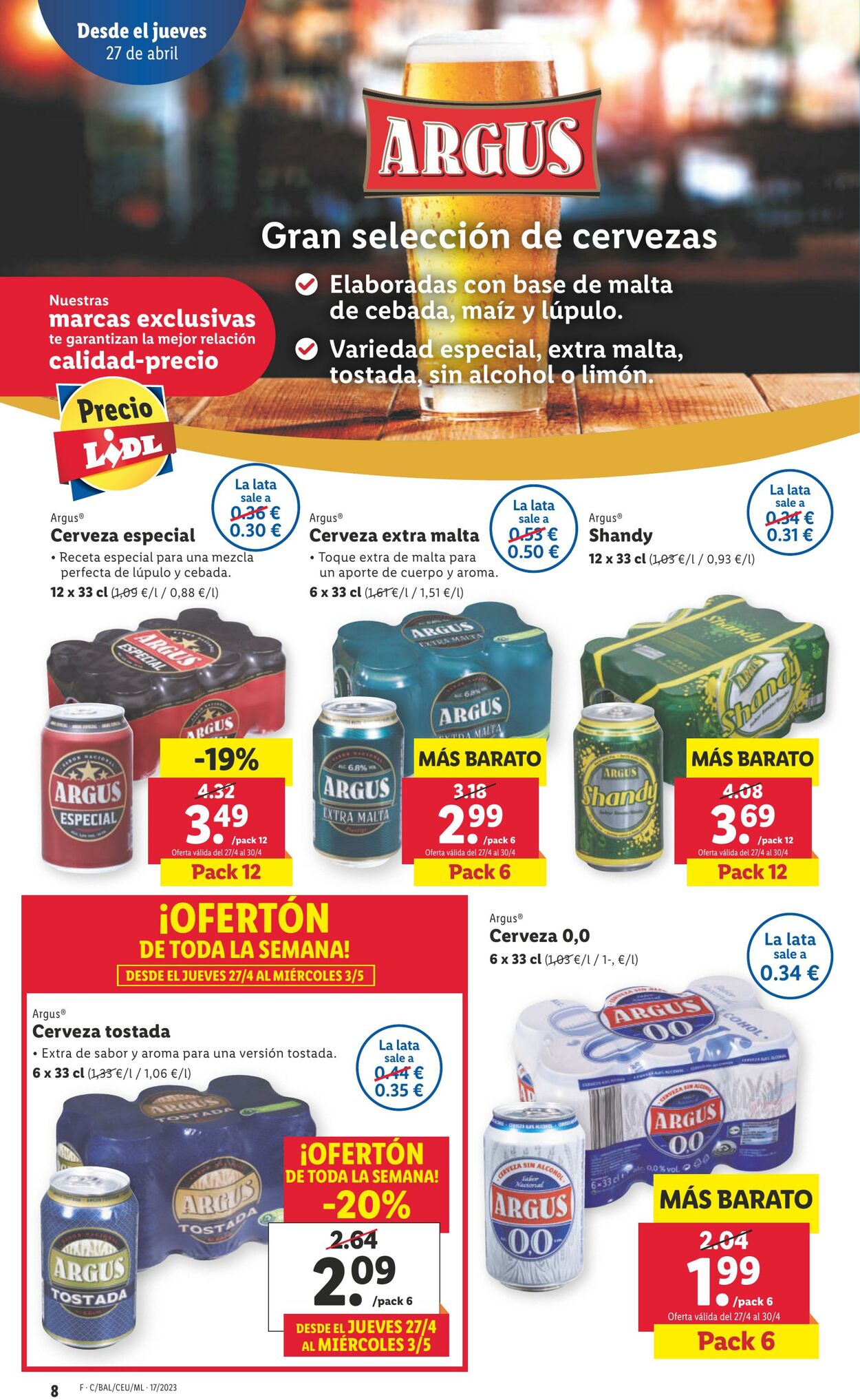 Folleto Lidl 27.04.2023 - 03.05.2023