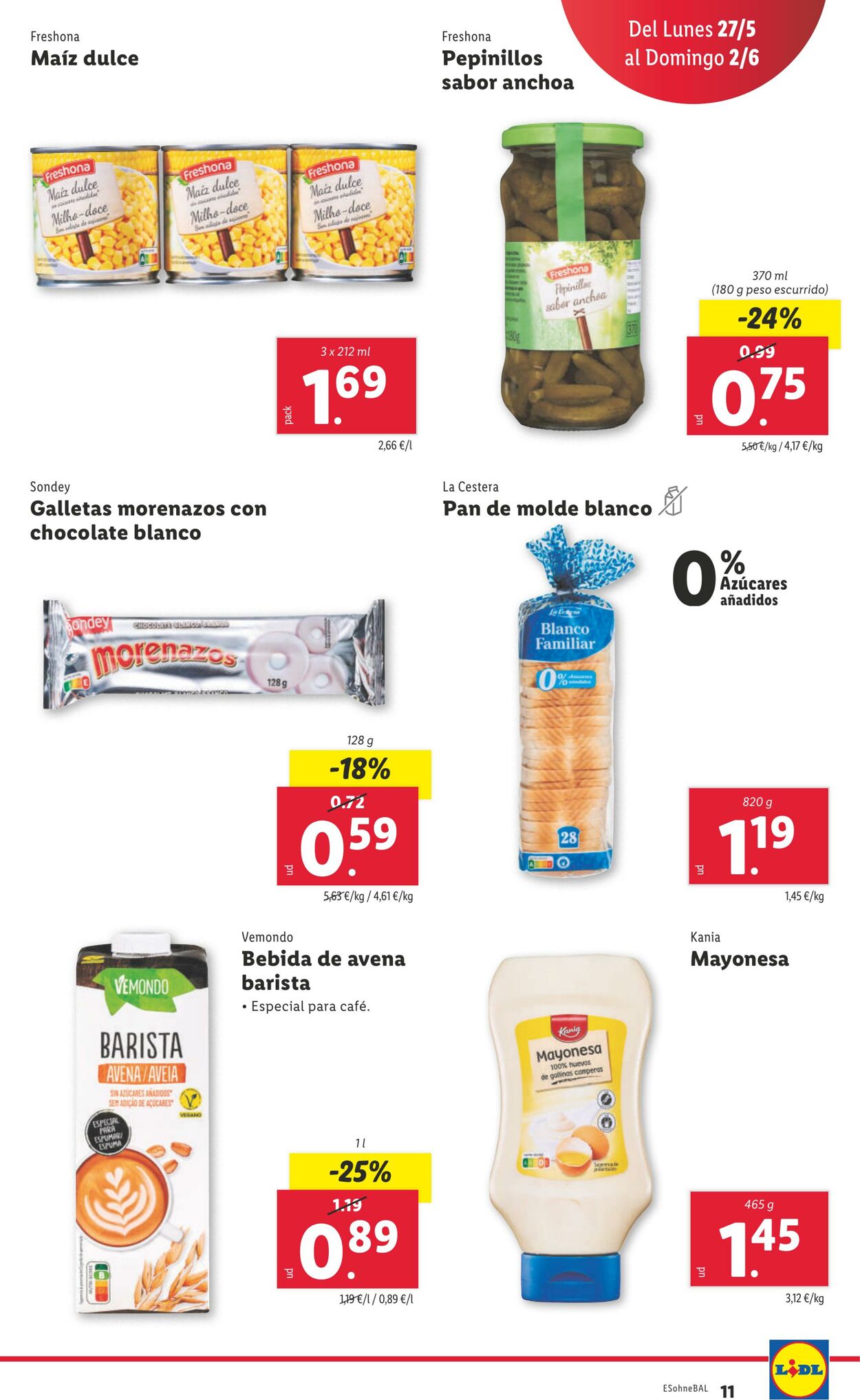 Folleto Lidl 27.05.2024 - 02.06.2024