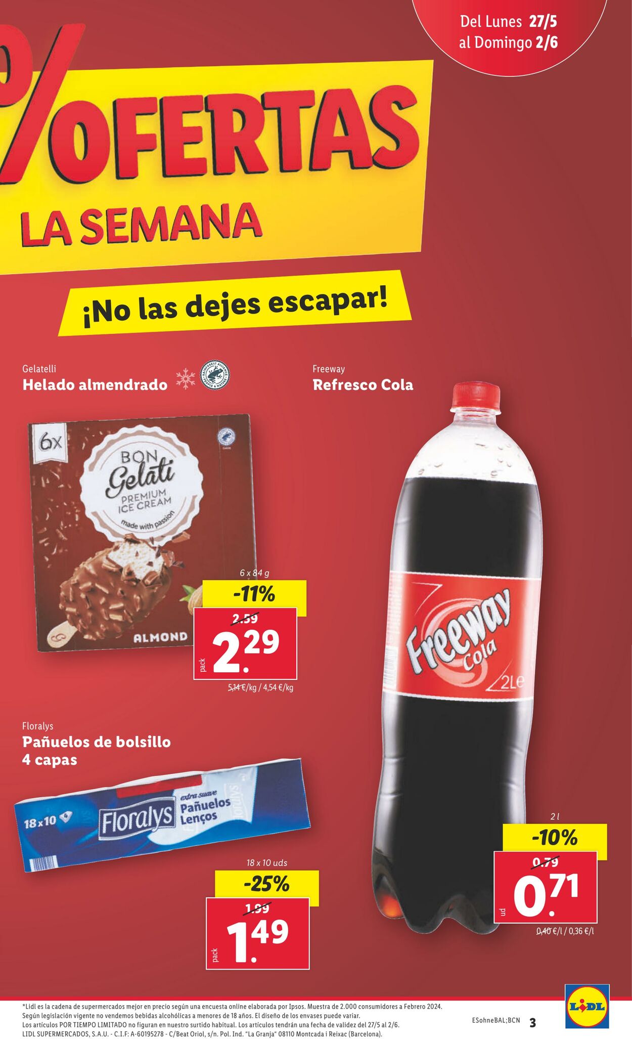 Folleto Lidl 27.05.2024 - 02.06.2024