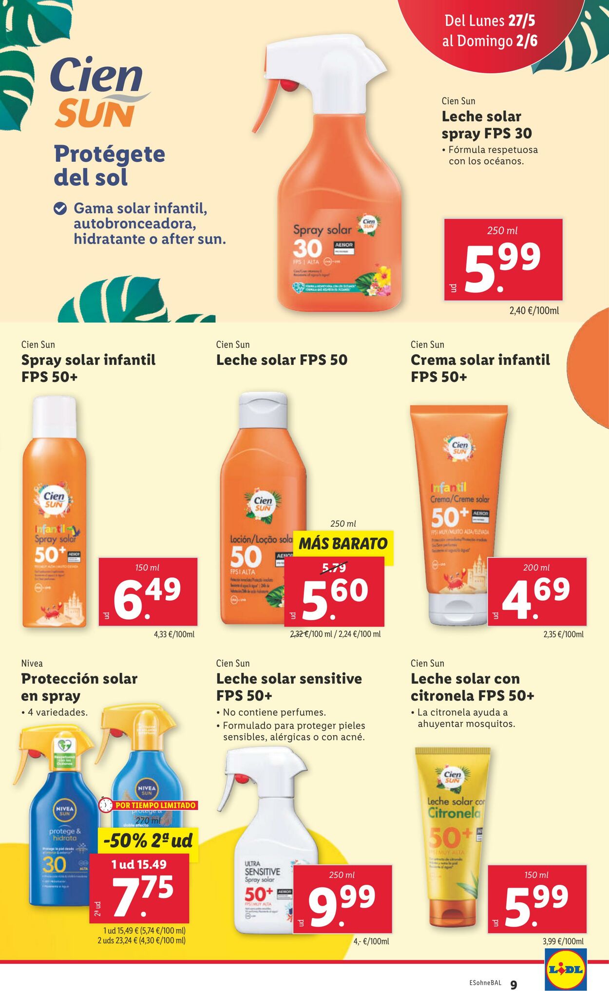 Folleto Lidl 27.05.2024 - 02.06.2024