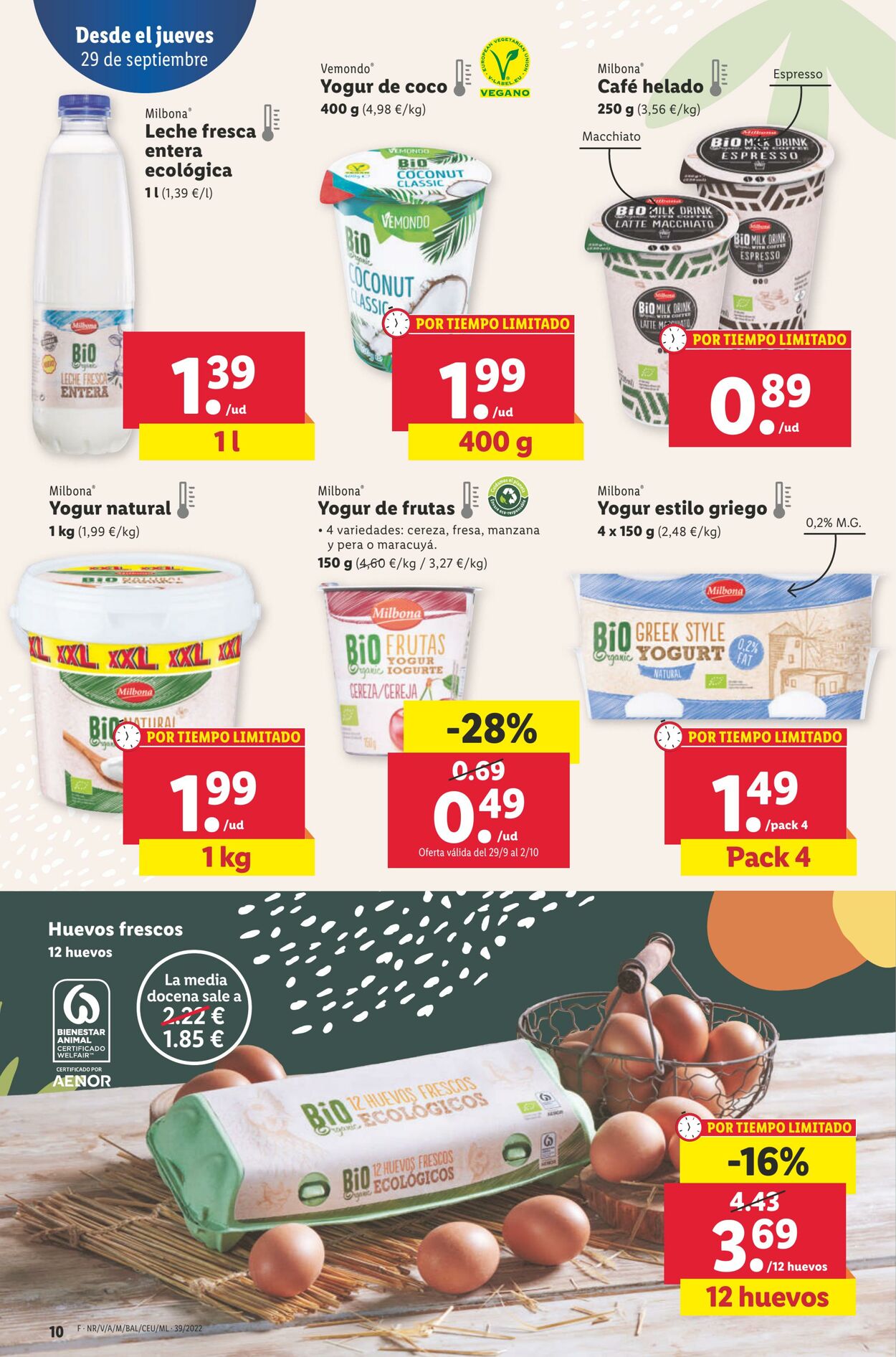 Folleto Lidl 29.09.2022 - 05.10.2022