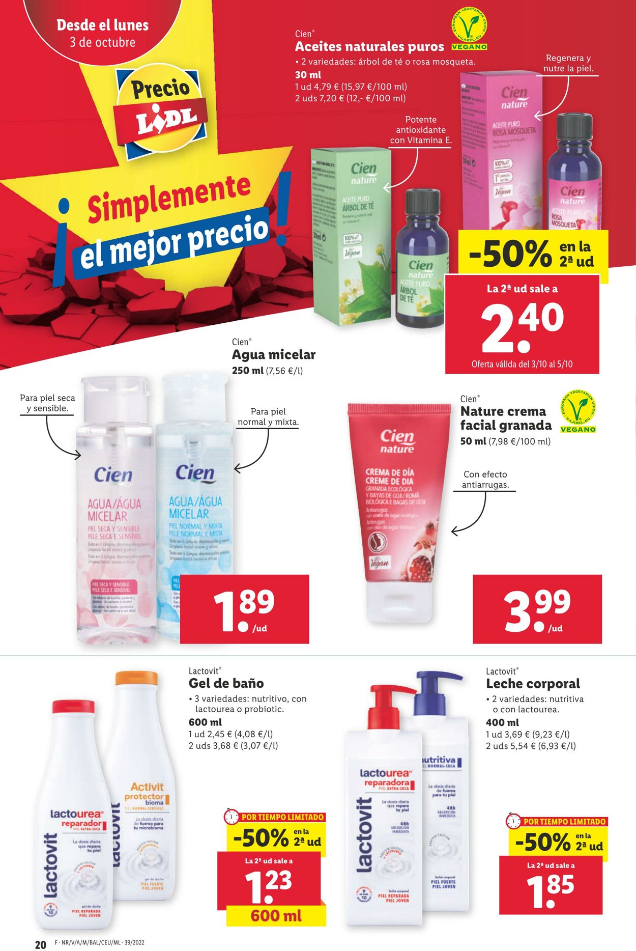 Folleto Lidl 29.09.2022 - 05.10.2022