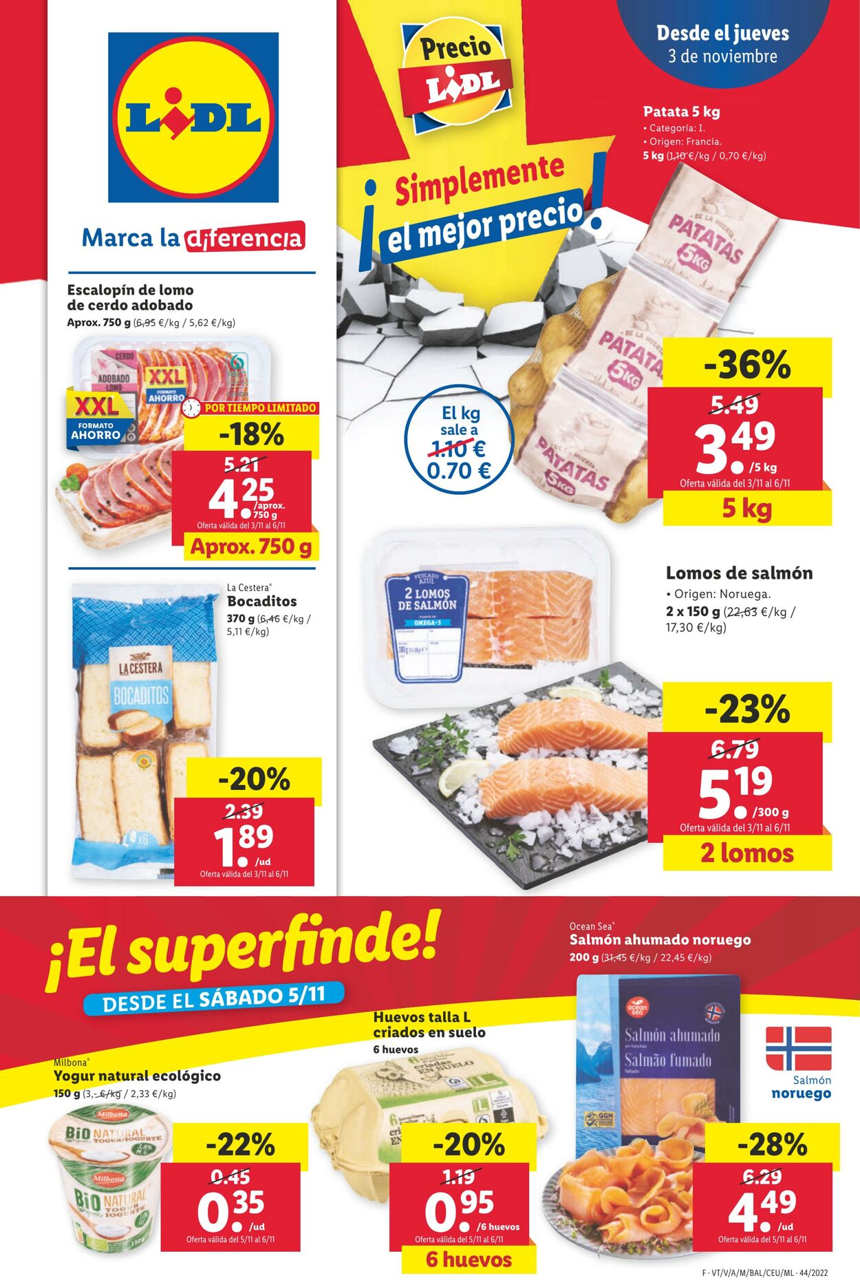 Folleto Lidl 03.11.2022 - 09.11.2022