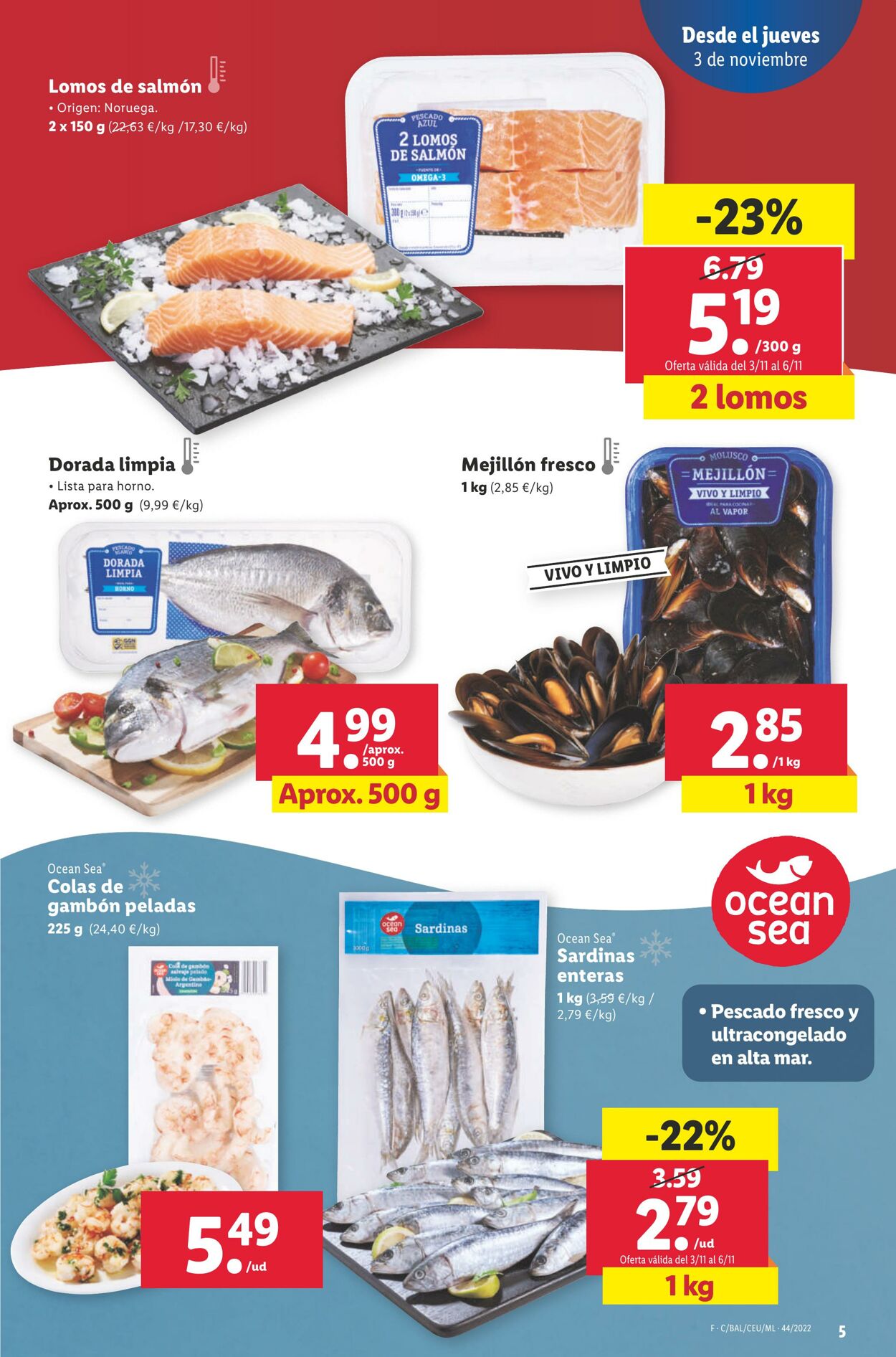 Folleto Lidl 03.11.2022 - 09.11.2022