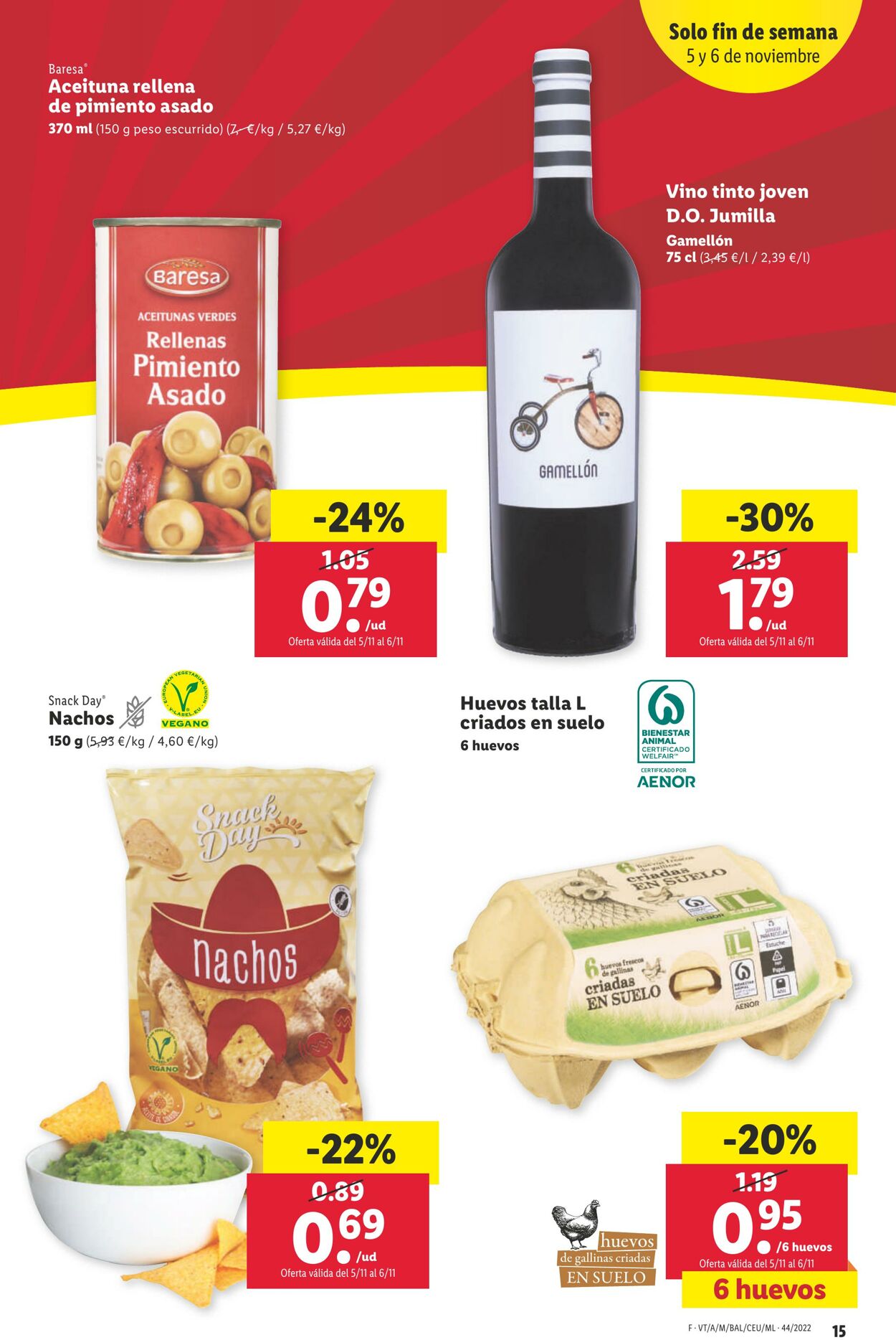 Folleto Lidl 03.11.2022 - 09.11.2022