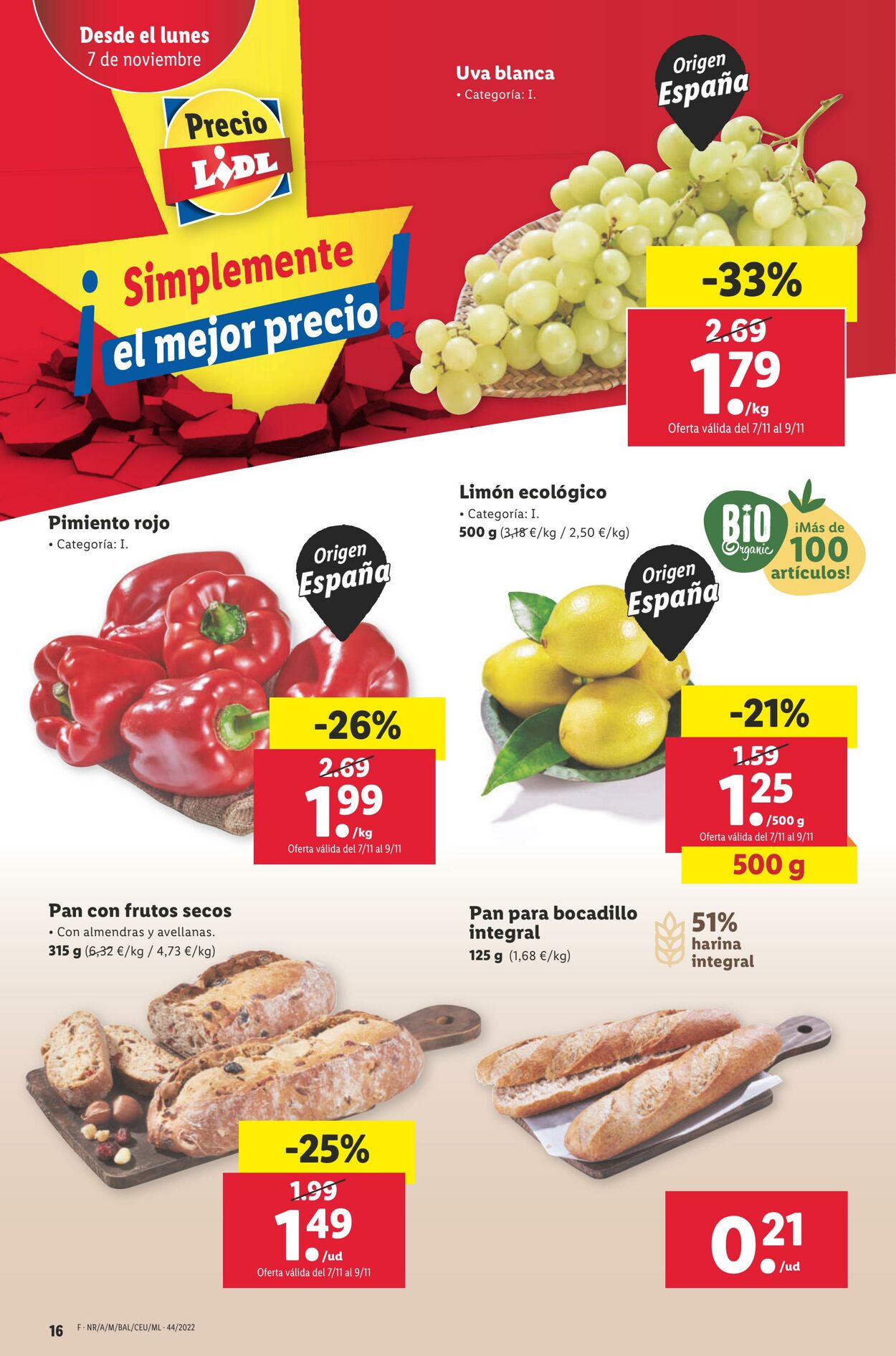 Folleto Lidl 03.11.2022 - 09.11.2022