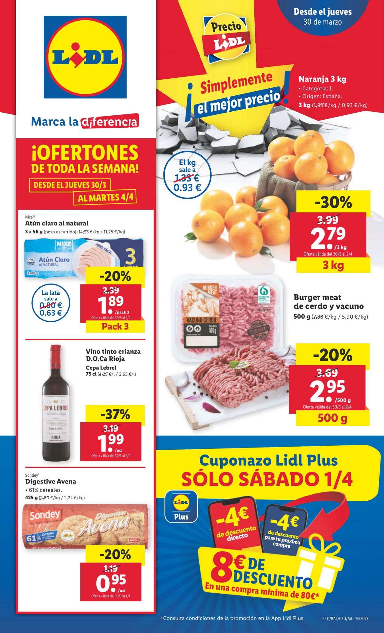 Folleto Lidl 30.03.2023 - 05.04.2023