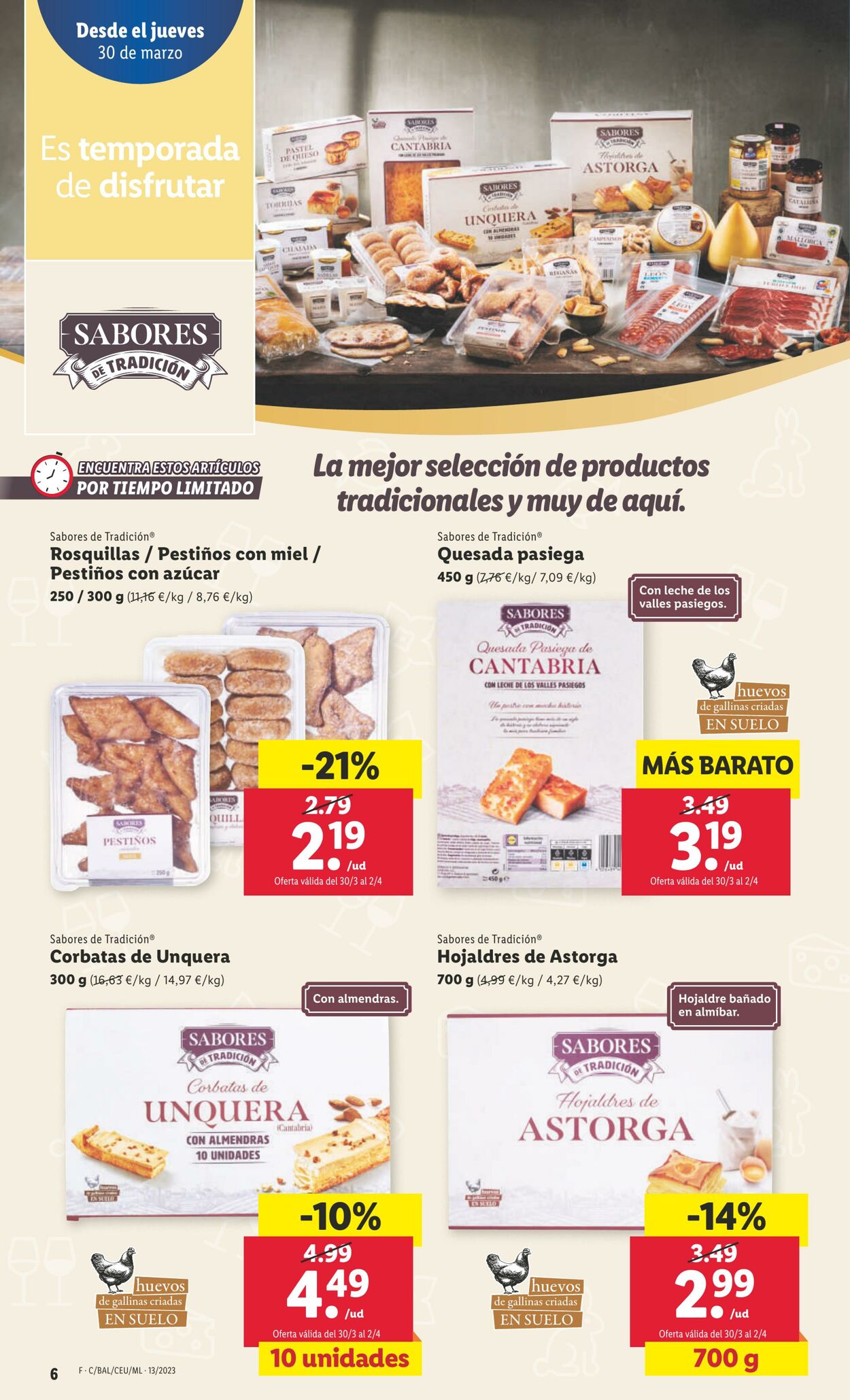 Folleto Lidl 30.03.2023 - 05.04.2023