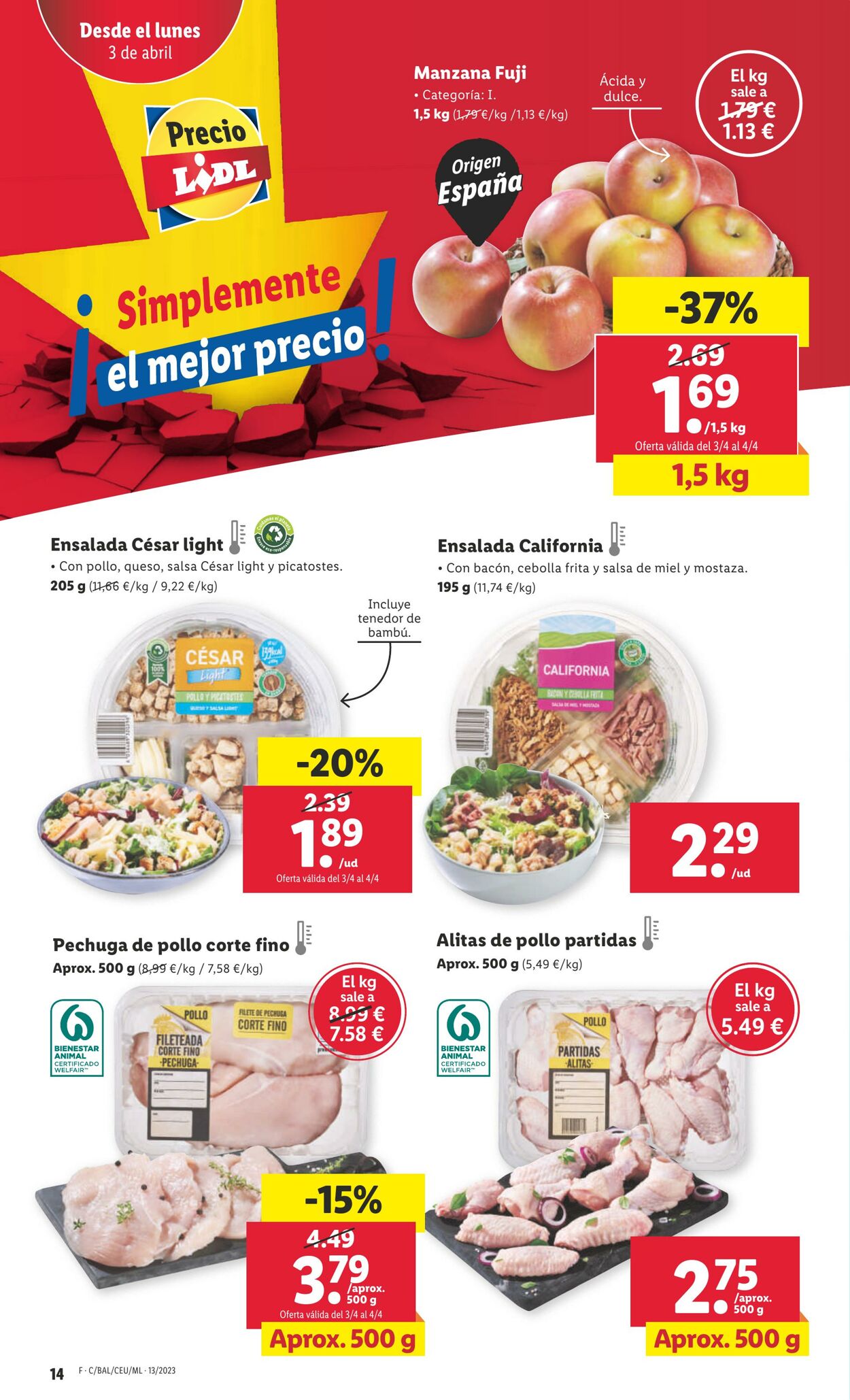 Folleto Lidl 30.03.2023 - 05.04.2023