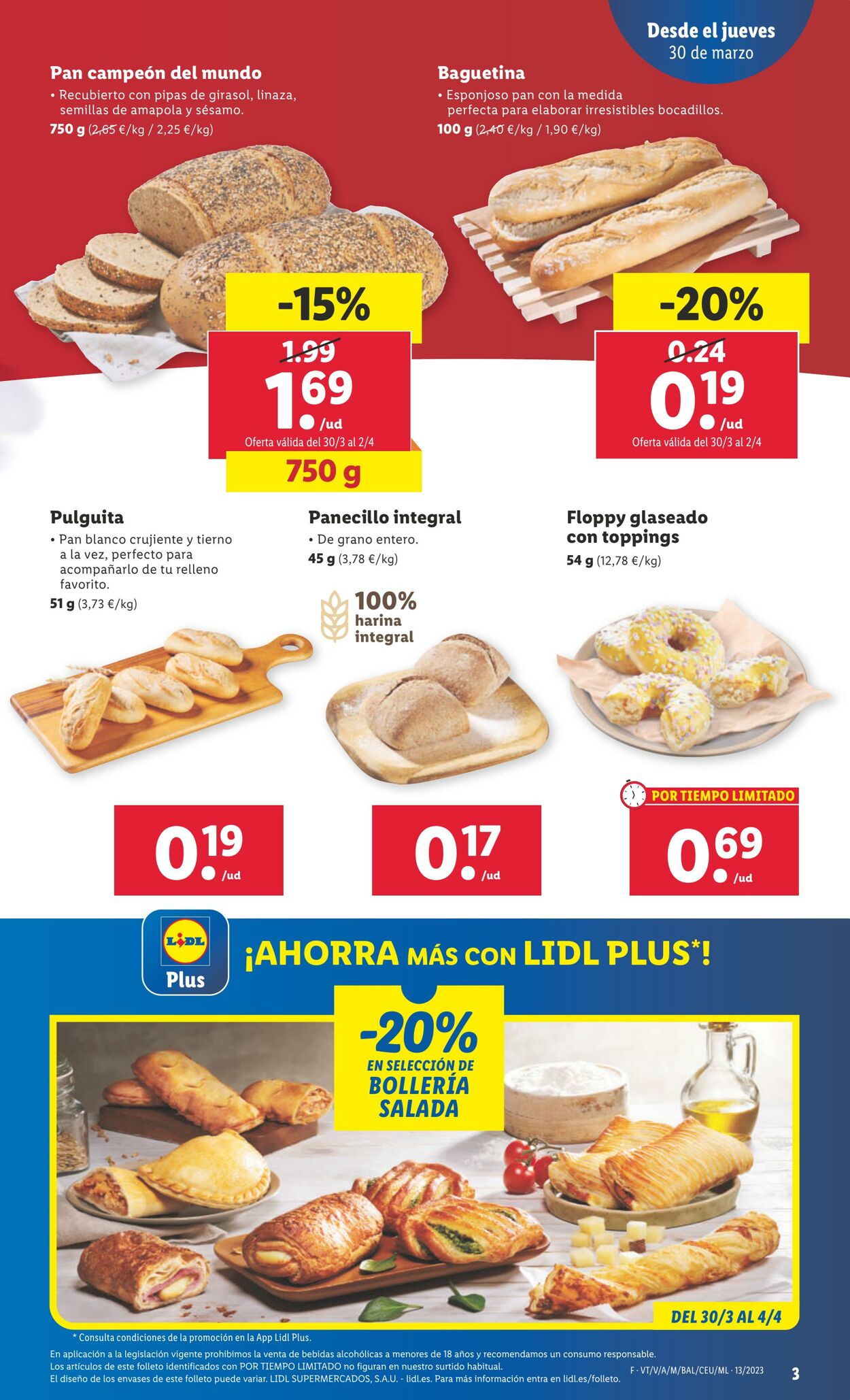 Folleto Lidl 30.03.2023 - 05.04.2023